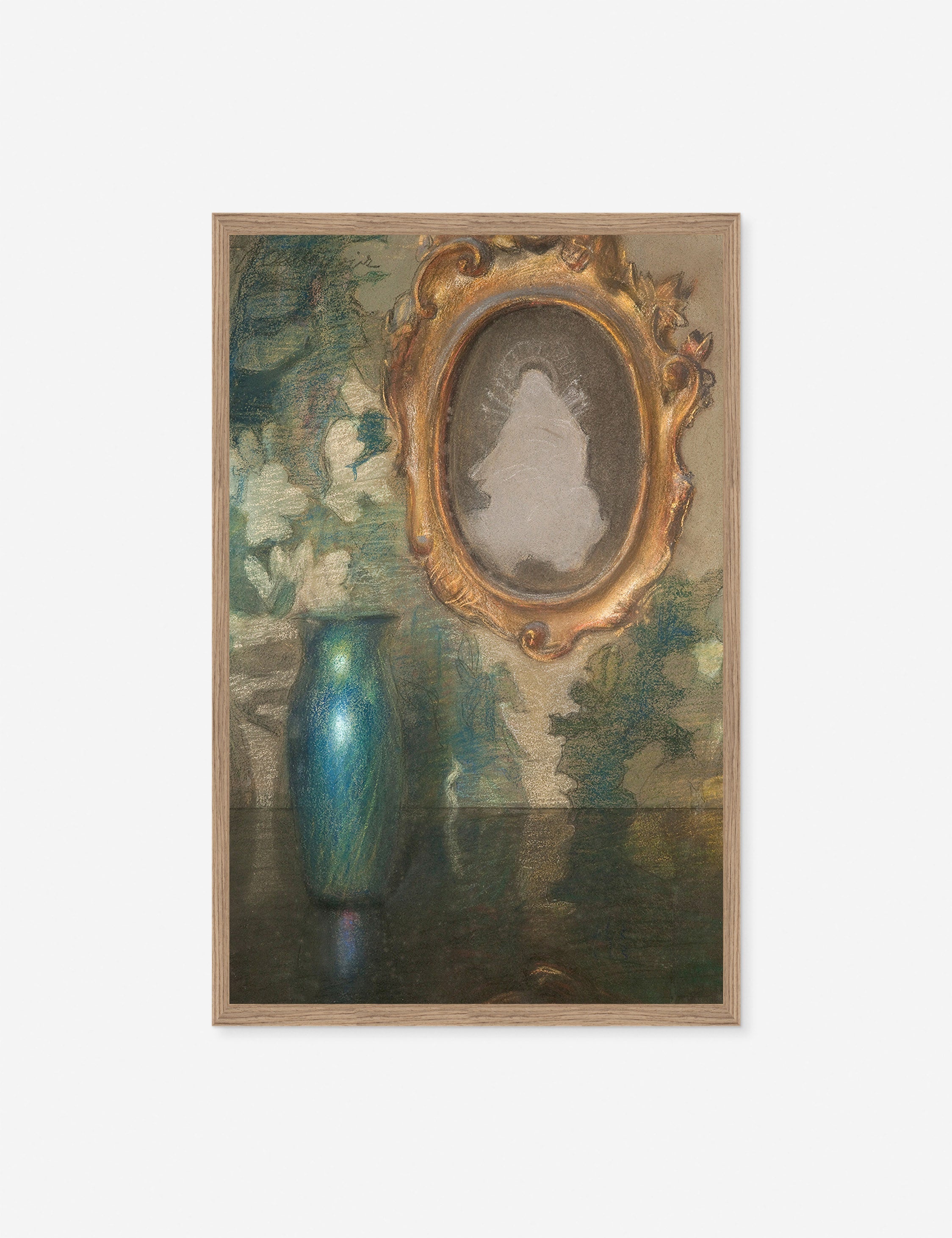 Lulu and Georgia Still Life Print by Teodor Axentowicz - view 2