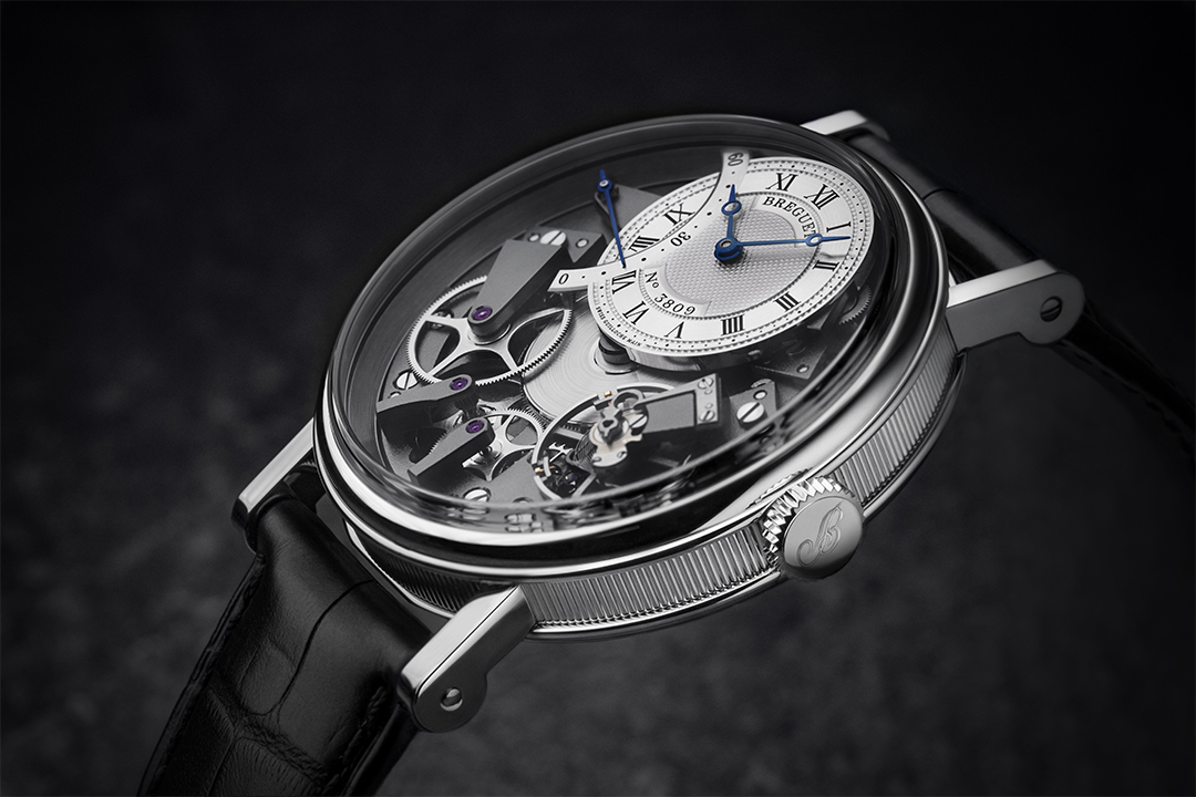 Breguet Tradition 7097 Skeleton Dial Black 40 MM Watch for Men - view 3