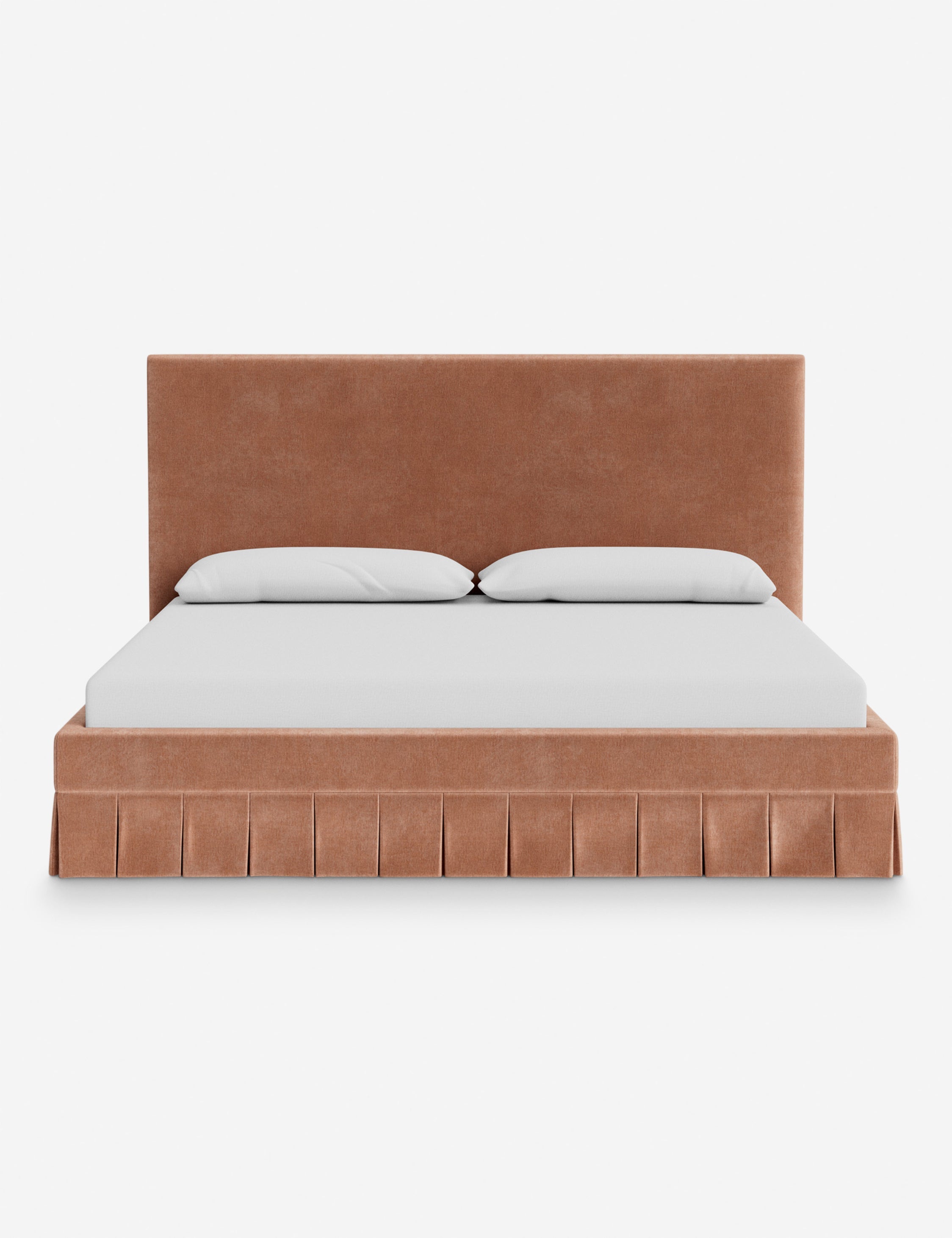 Lulu and Georgia Portola Pleated Platform Bed