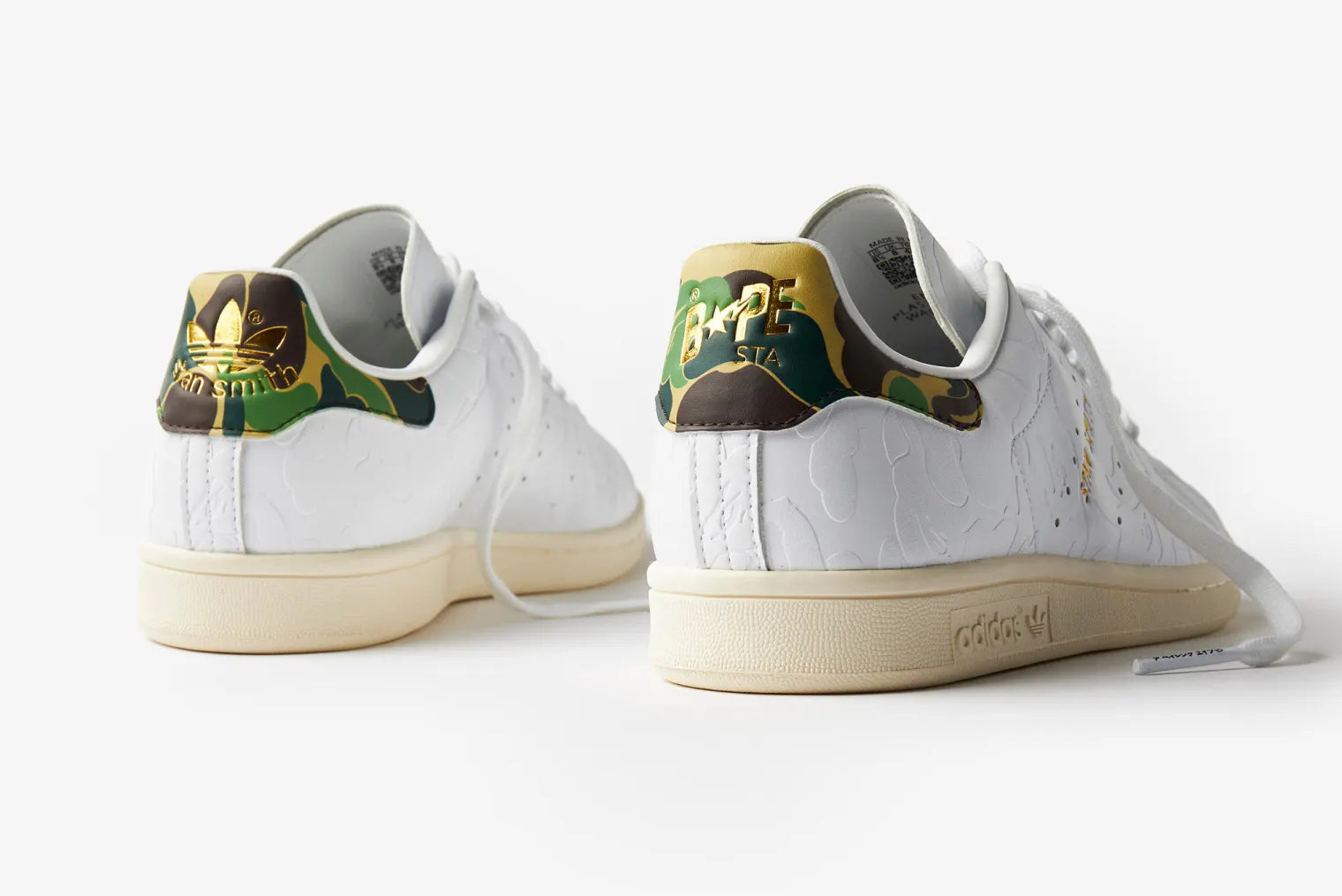 My Store BAPE x ADIDAS Stan Smith 30th Anniversary White - view 2