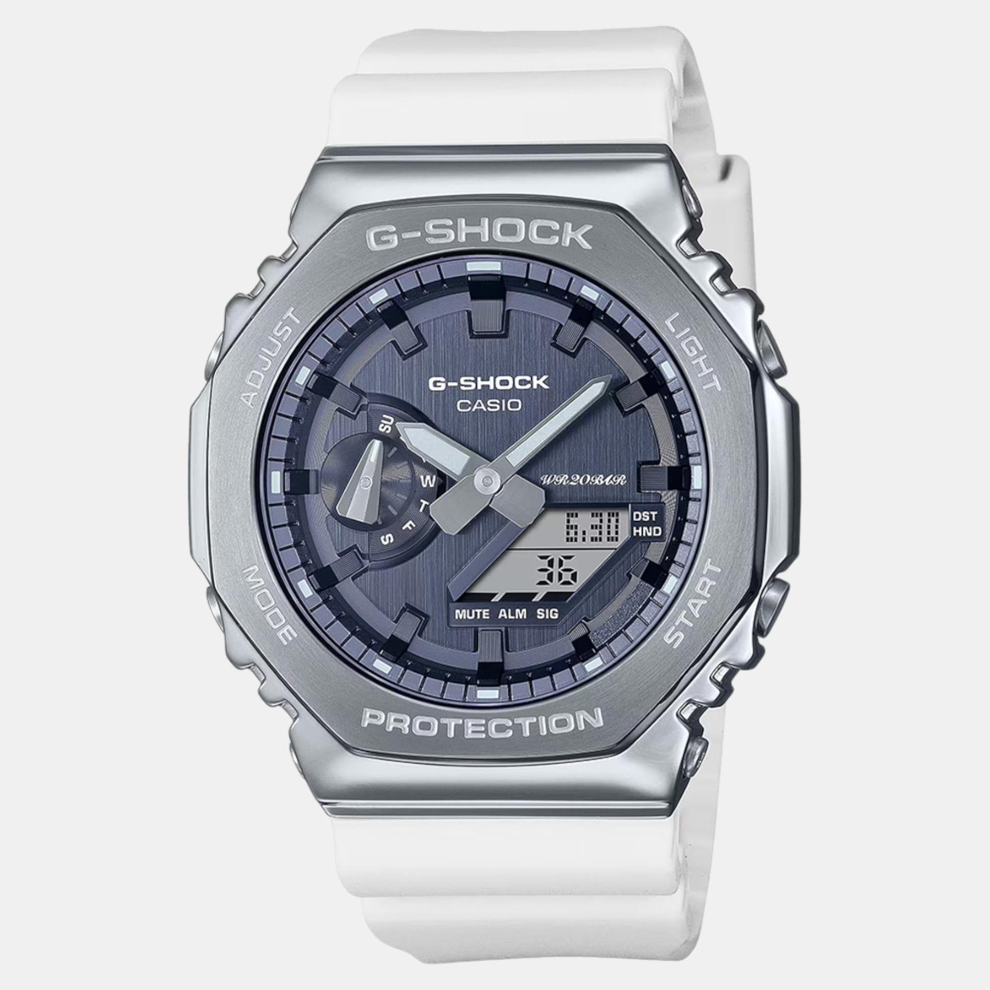 Casio G-Shock Men Quartz Blue Dial Analog-Digital Resin Watch G1471