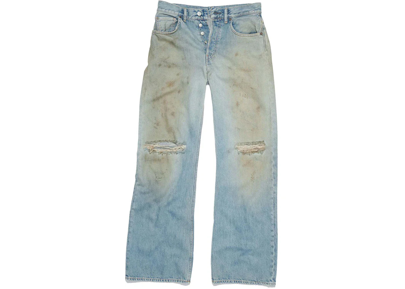 Acne Studios Loose Fit Jeans - 2021F Mid Blue