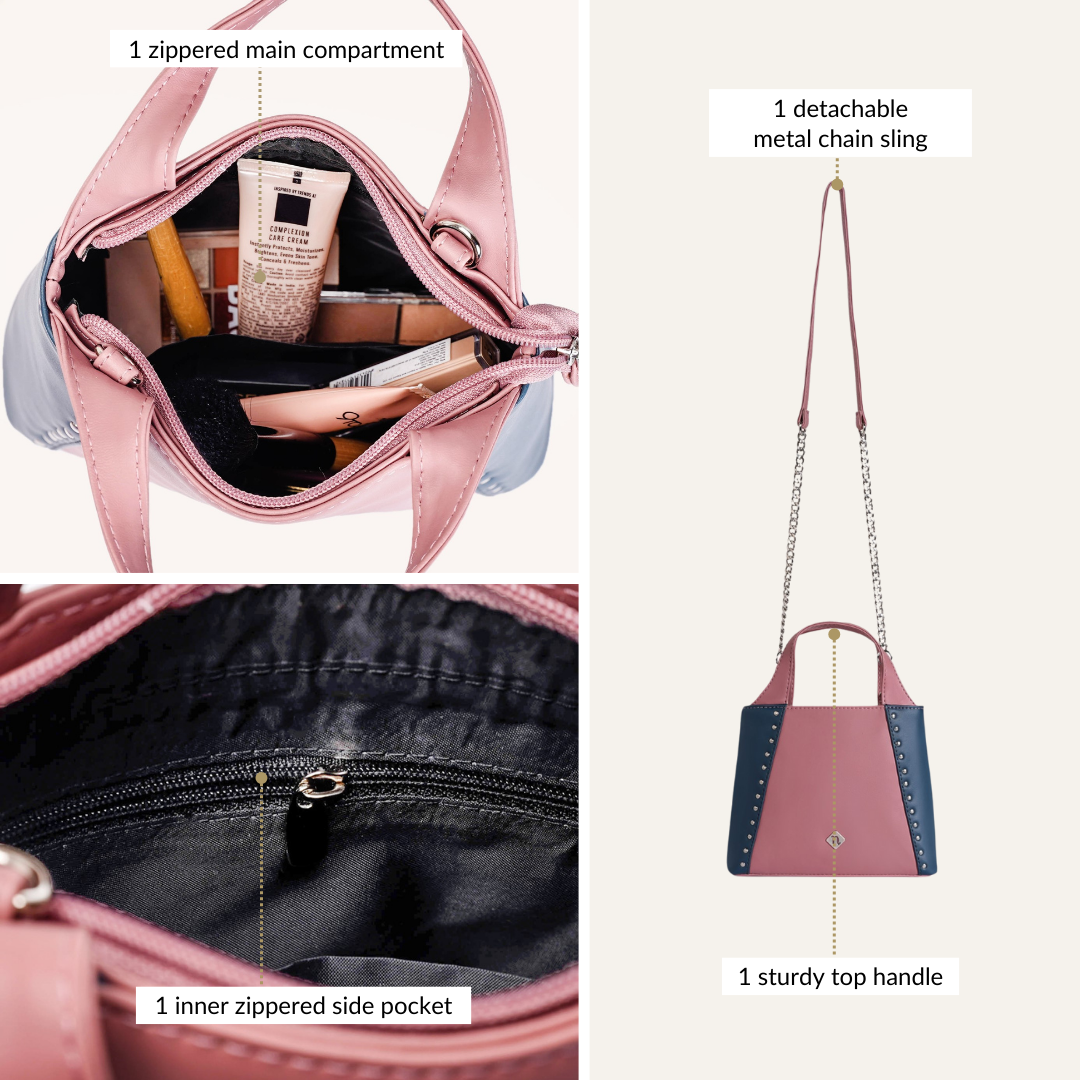 Nestasia Celestia Chic Handbag With Detachable Sling - view 6