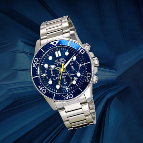 Alba Active Blue Dial Men 45mm AT3J43X1 - view 4