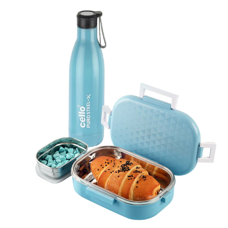 Cello Altro Neo Lunch Box & Water Bottle Set - view 9