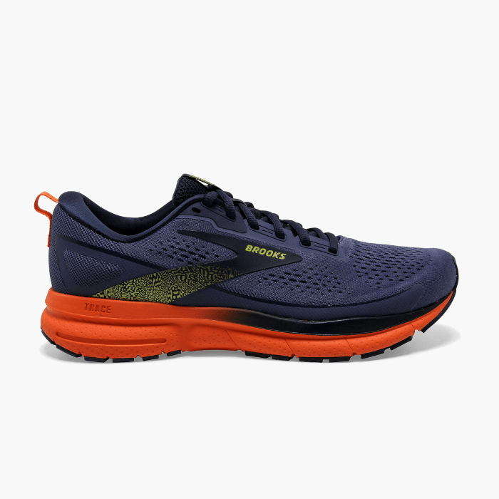 HYPE ELIXIR Brooks Running Trace 3 Iris/Red Orange/Sulphur