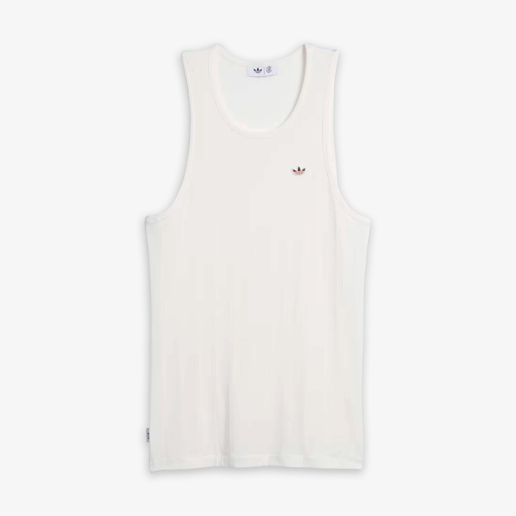 Adidas Originals | Clot Rib Tank By Edison Chen { Core White