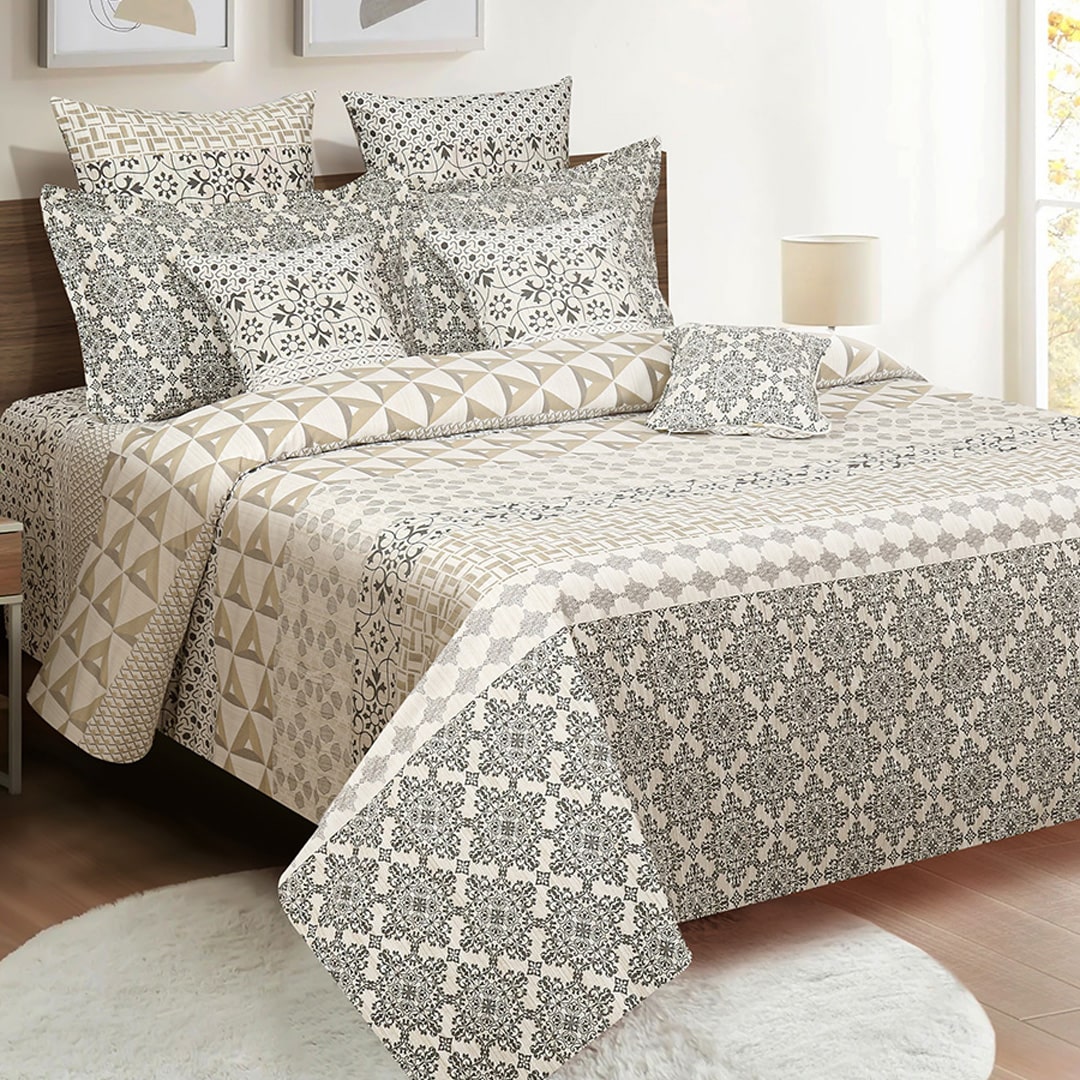 Swayam India Anandam Double Bedsheet with 2 Pillow Covers - 14112 - view 3