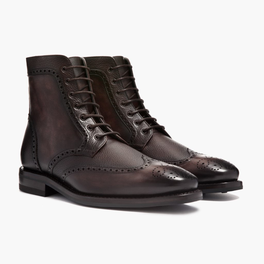 S wingtip dark – Thursday Boots - Seconds - Men's Boots [S] Wingtip | Dark Oak