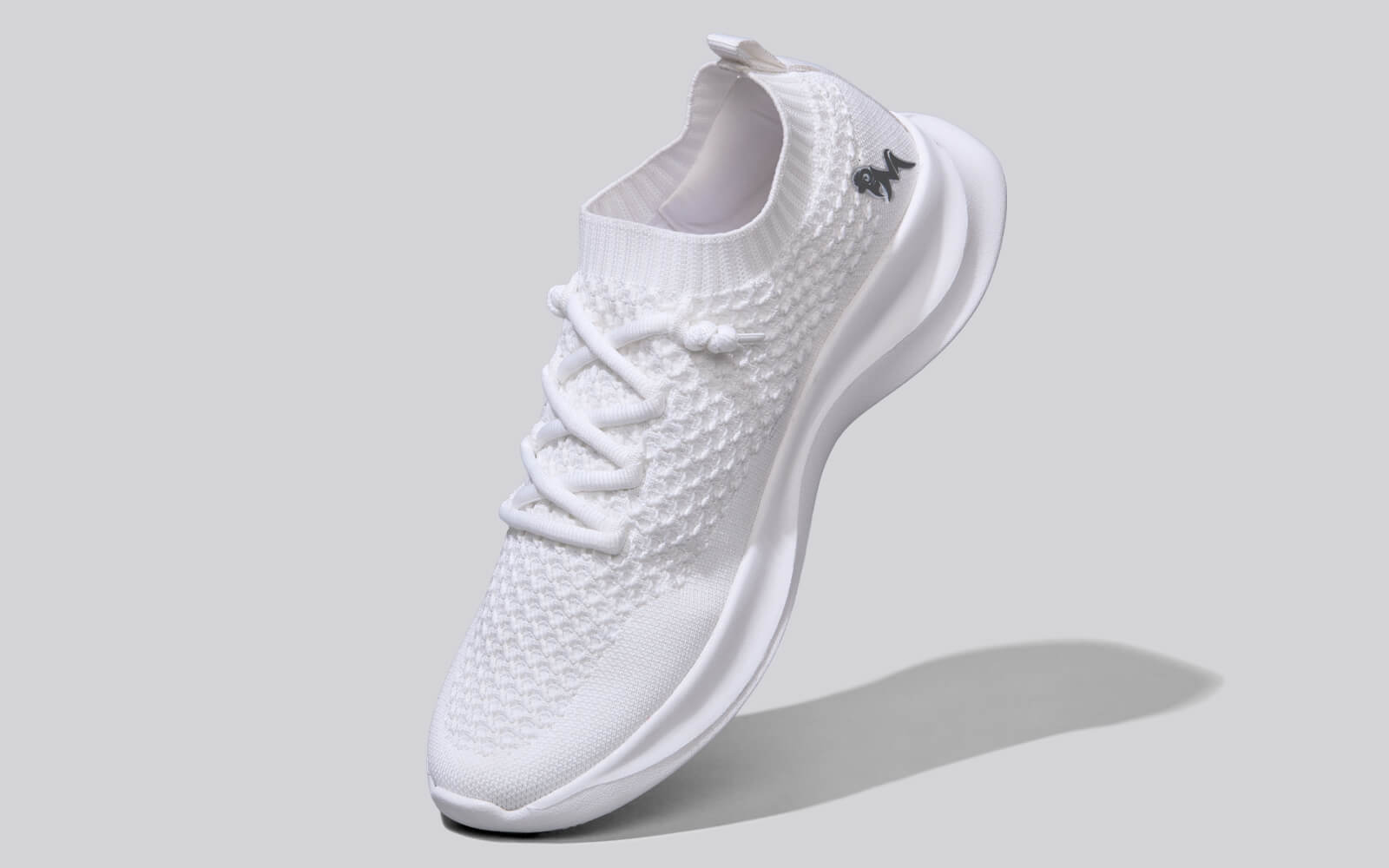 Neeman's Knit Gliders : White - view 2