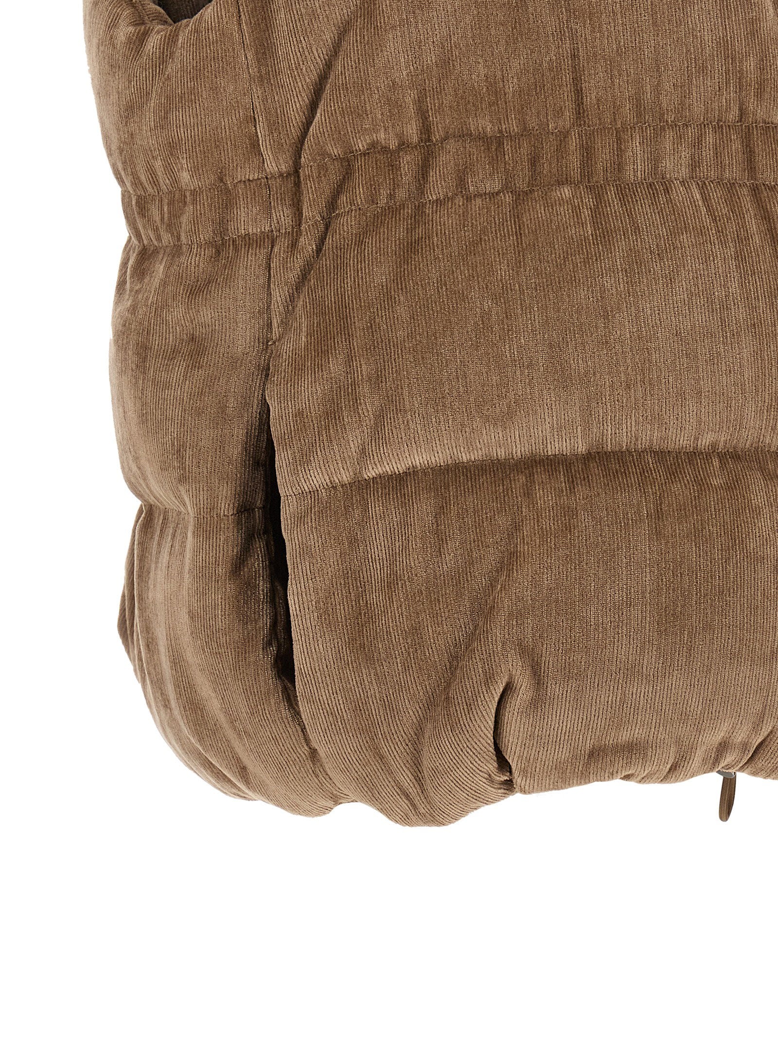 Brunello Cucinelli Corduroy Waistcoat – 93% viscose 7% cachemire - view 4