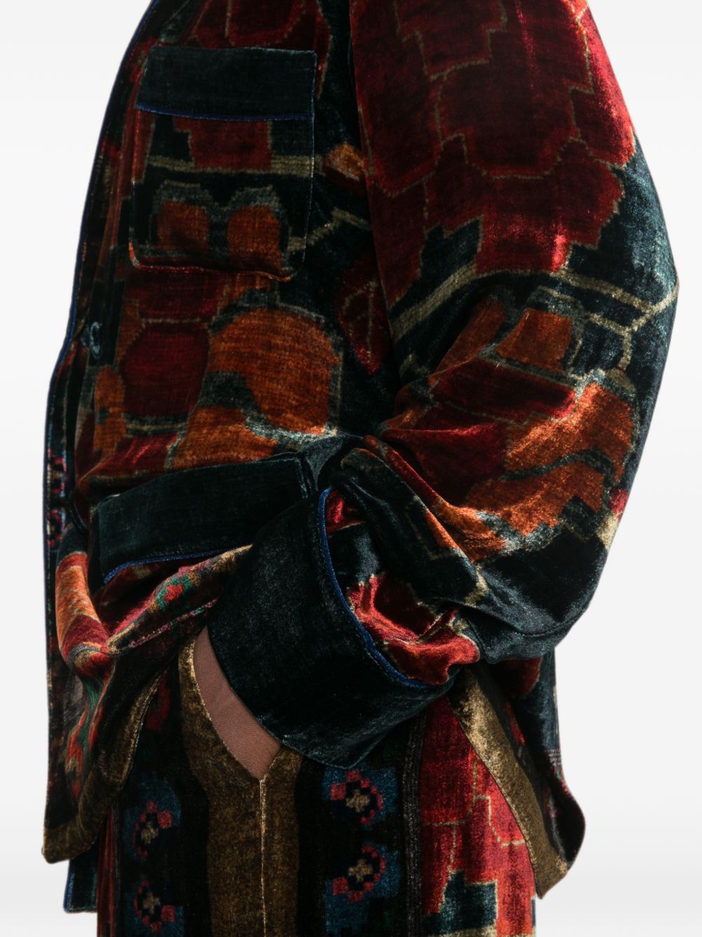 Pierre Louis Mascia Jacket – Viscose 82%, Silk 18% - view 2