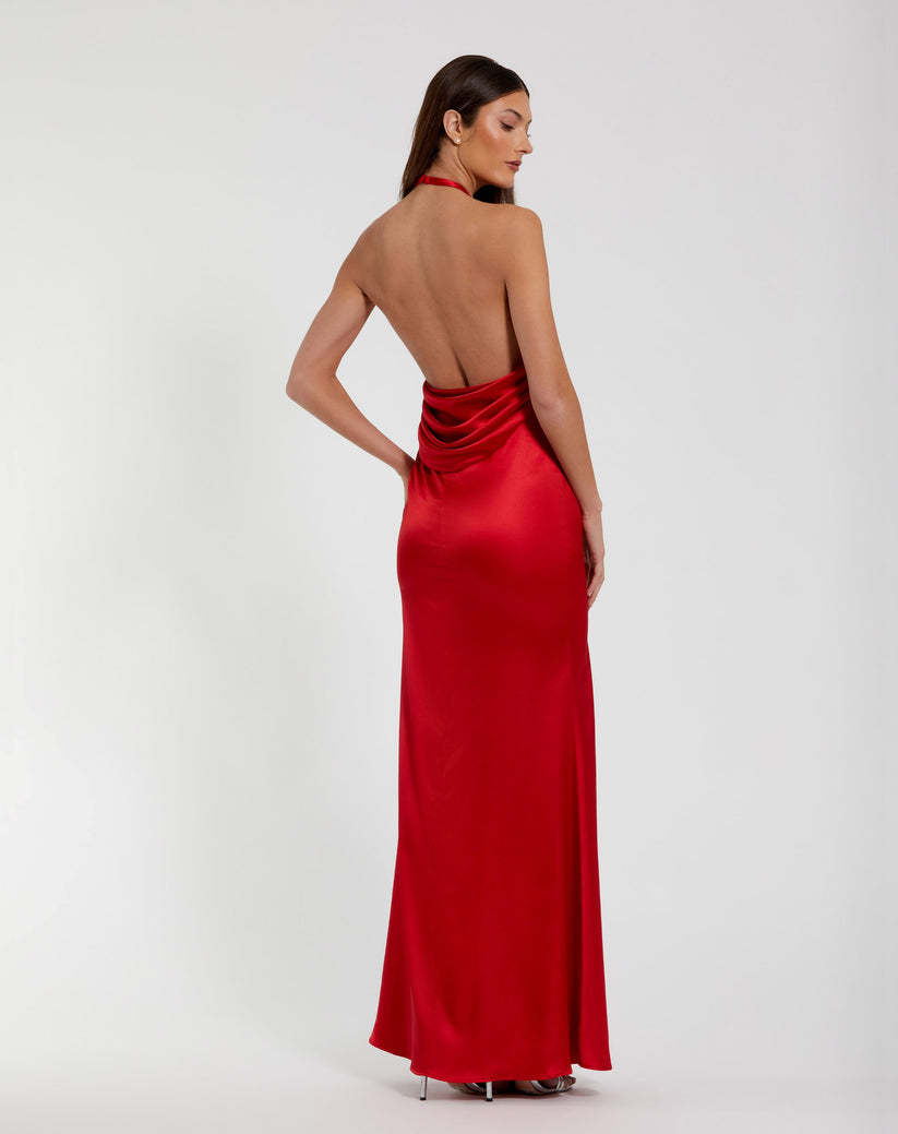 Mac Duggal 49913 Long Formal Fitted Prom Dress - view 2