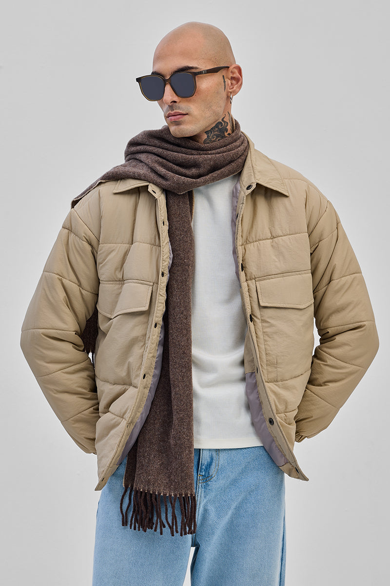 SNITCH Beige Double Pocket Jacket - view 3