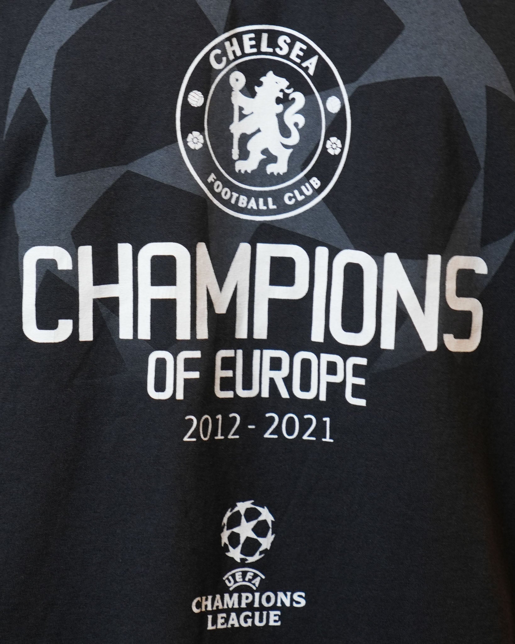 Chelsea Champions League Black Tshirt - view 5