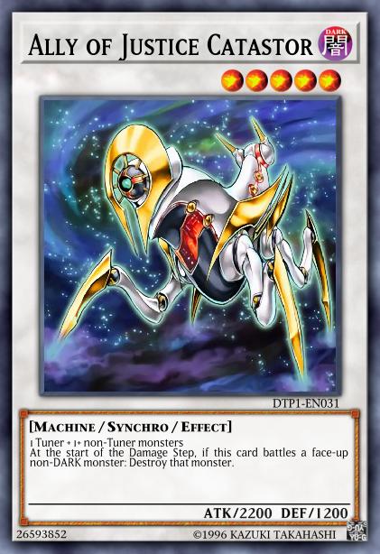 Yu-Gi-Oh! Ally of Justice Catastor - HA01-EN026 - Secret Rare - Limited
