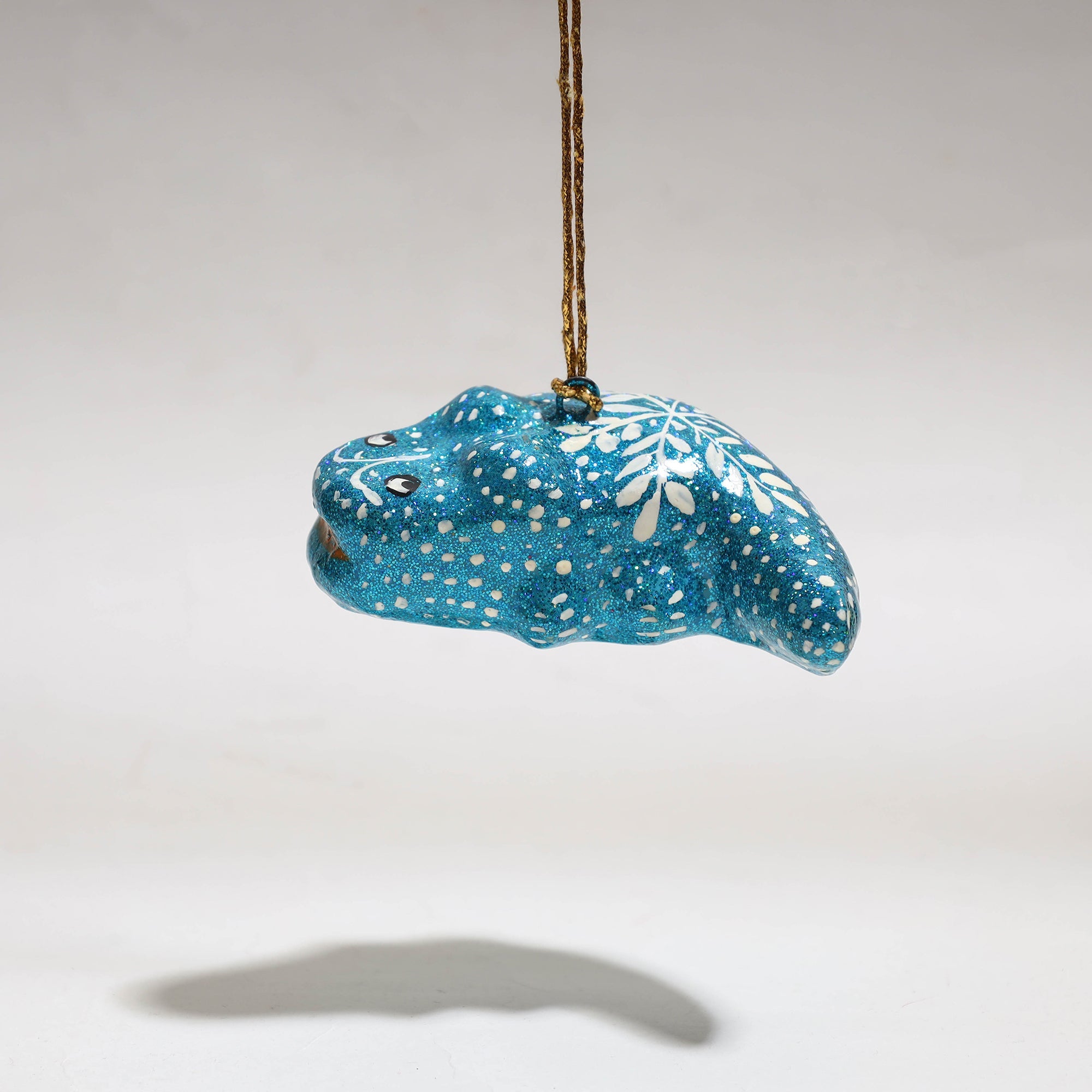 ZAHID HUSSAIN BHAT Bird - Kashmir Handpainted Christmas Decor Ornament 92 - view 2
