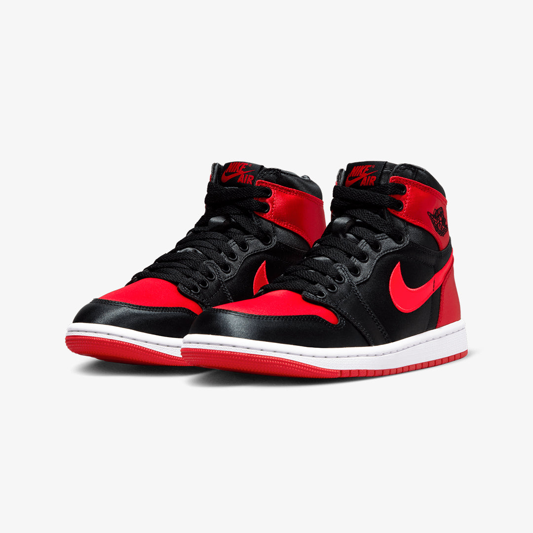 Jordan | AIR JORDAN 1 RETRO HIGH OG { BLACK/UNIVERSITY RED-WHITE - view 2