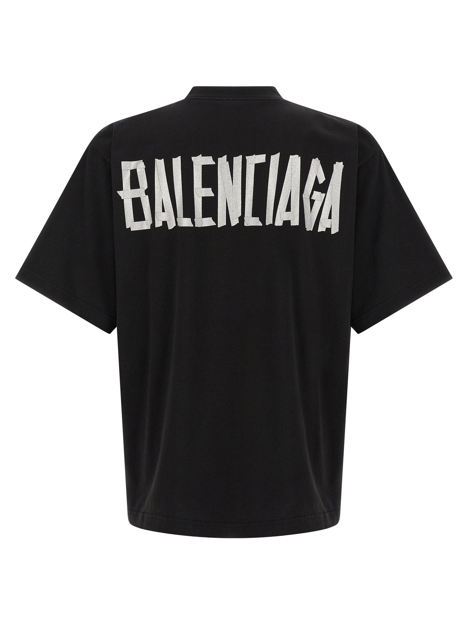 Balenciaga Glitter Tape Type T-shirt – 100% cotton - view 2
