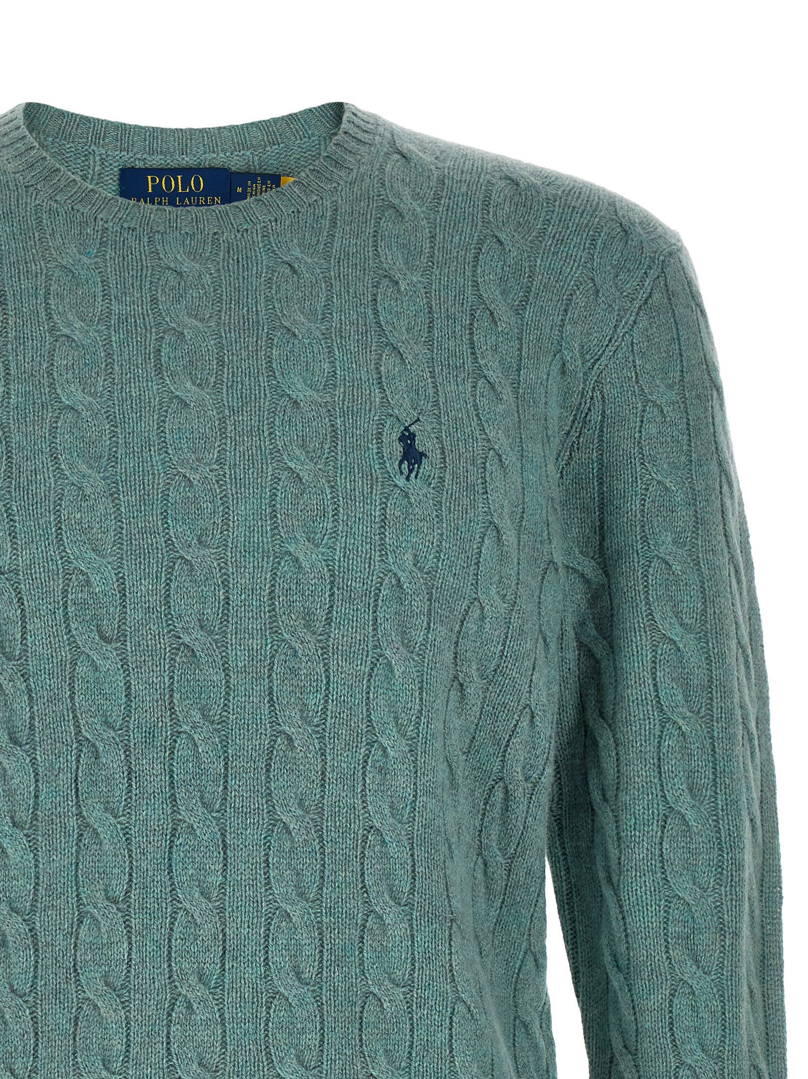 Polo Ralph Lauren Braided Sweater – 90% wool, 10% cashmere - view 3