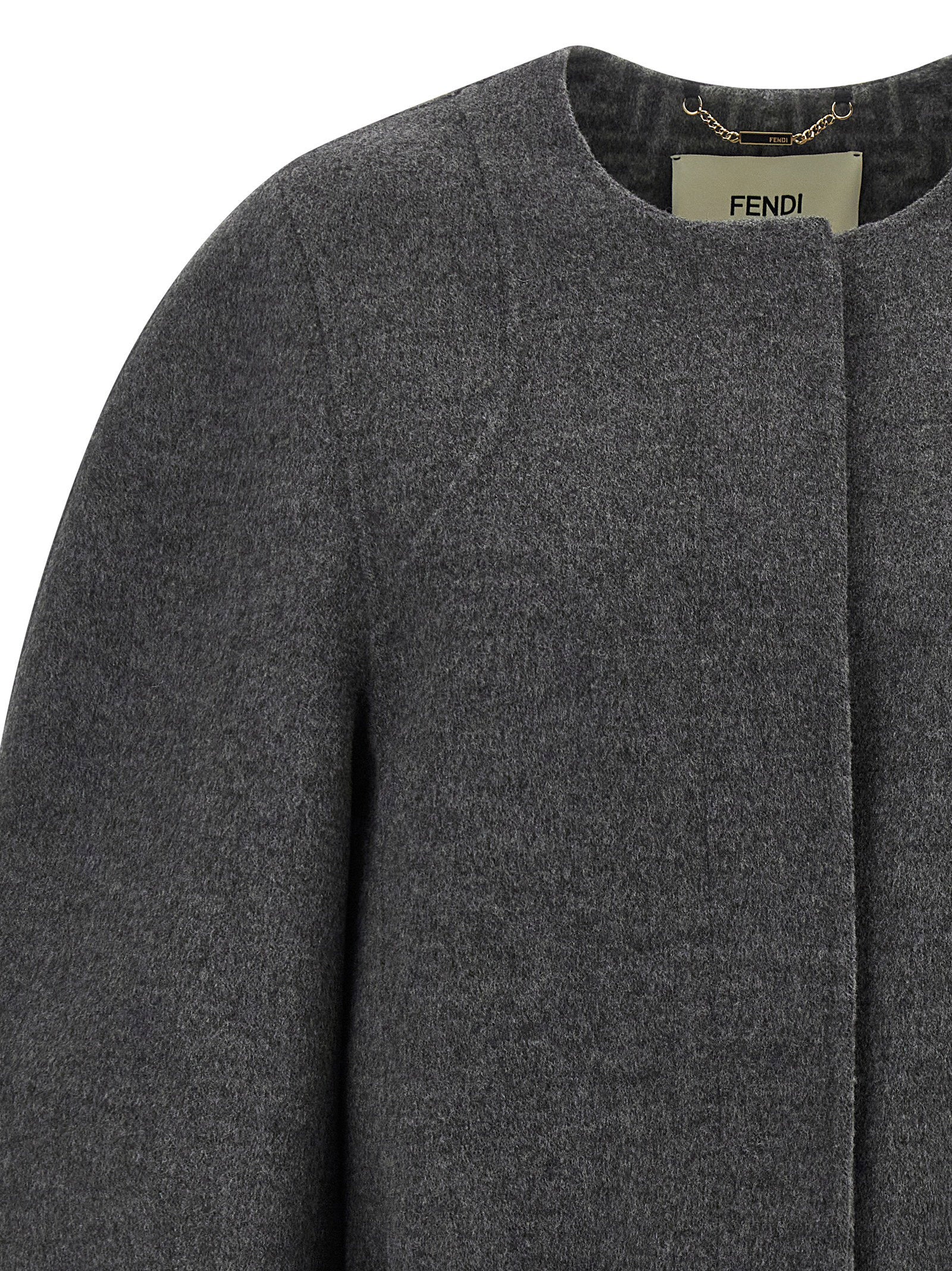 Fendi Blouson Cocoon – 99% virgin wool 1% silk - view 3