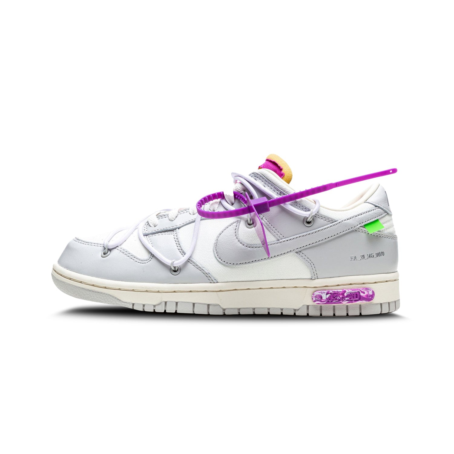 Nike Dunk Low Off-White Lot 3 – GREY