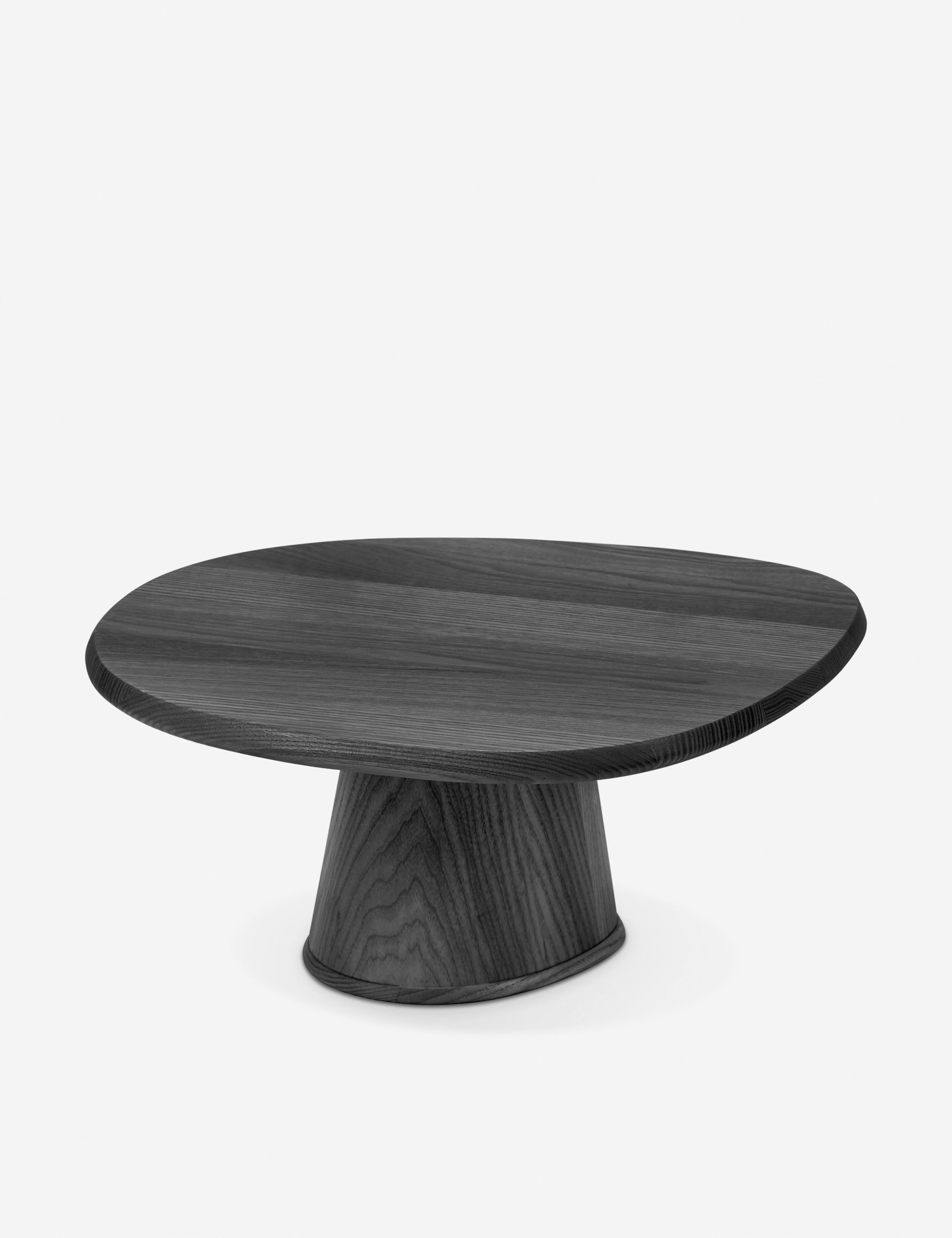Lulu and Georgia Dune Ash Wood Cake Stand by Kelly Wearstler x Serax - view 6