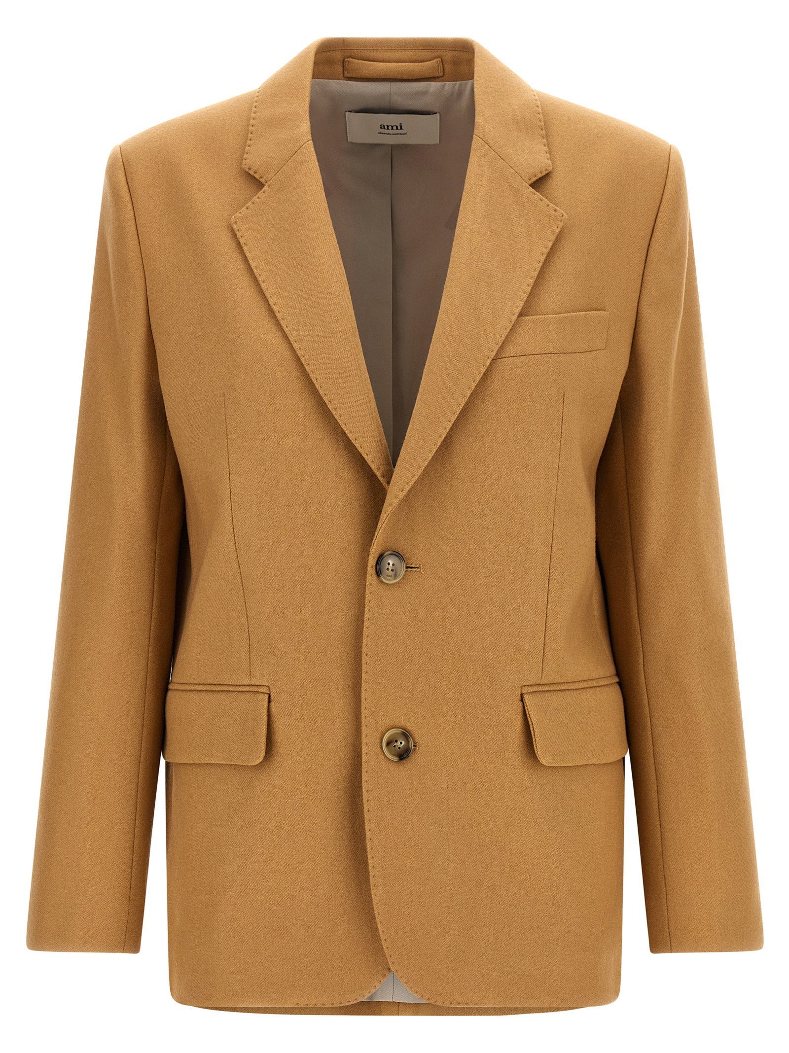 Ami Paris Wool Blazer – 100% virgin wool