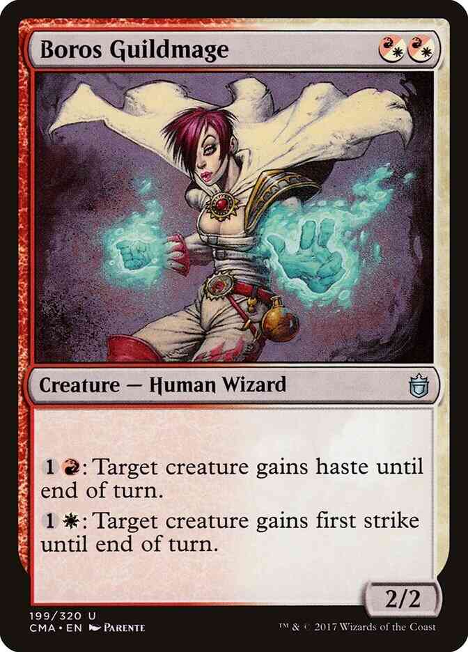 Boros guildmage 199 – Magic Boros Guildmage [199] [Commander Anthology] [Non-Foil]