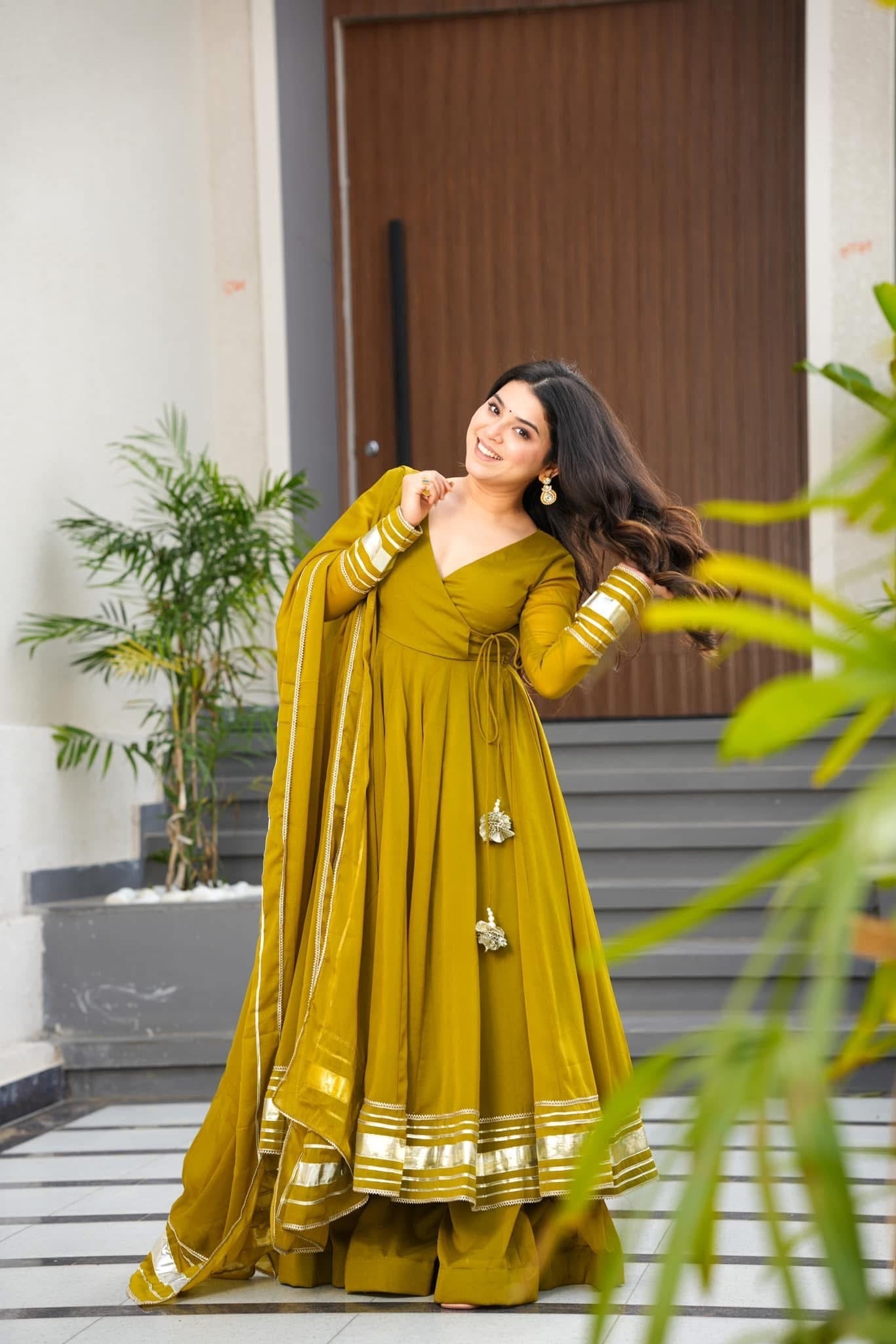 Idaho-o Josephine new georgette suit set - view 5