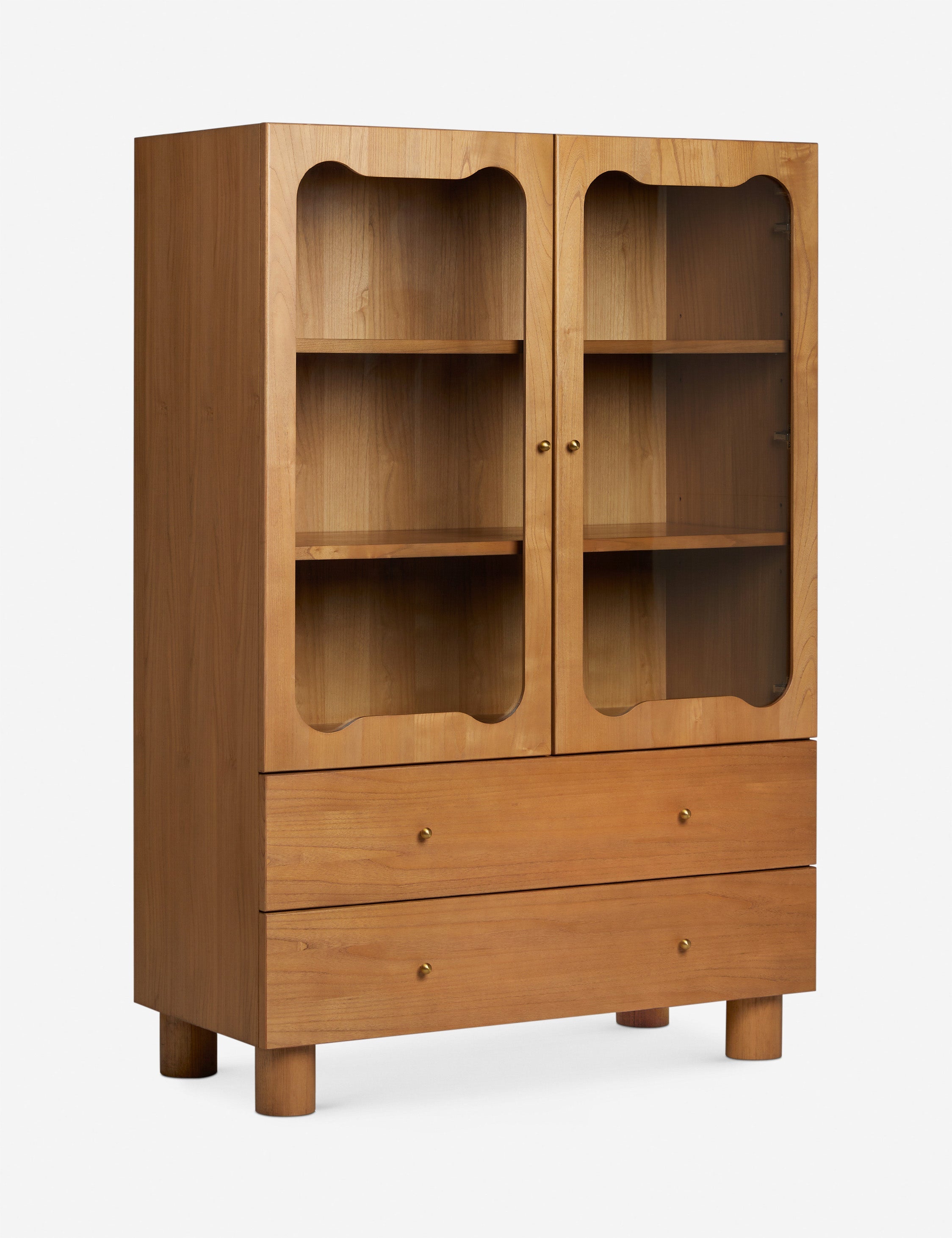 Lulu and Georgia Jordena Curio Cabinet – Caramel - view 3