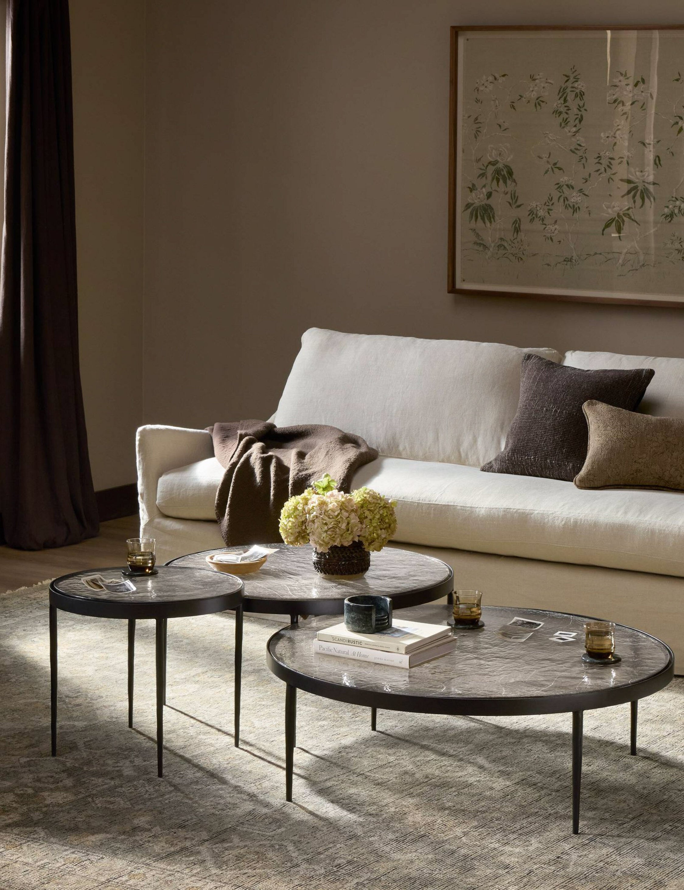 Lulu and Georgia Jadene Nesting Coffee Table (Set of 3) - view 2