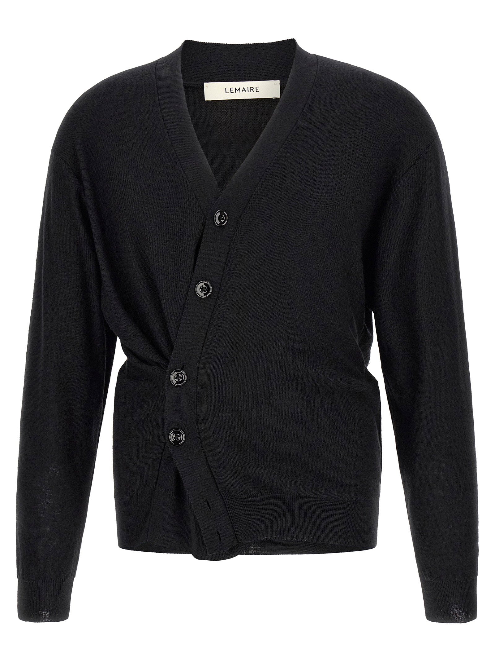Lemaire Relaxed Twisted Cardigan – 51% wool, 49% acrylic - view 2