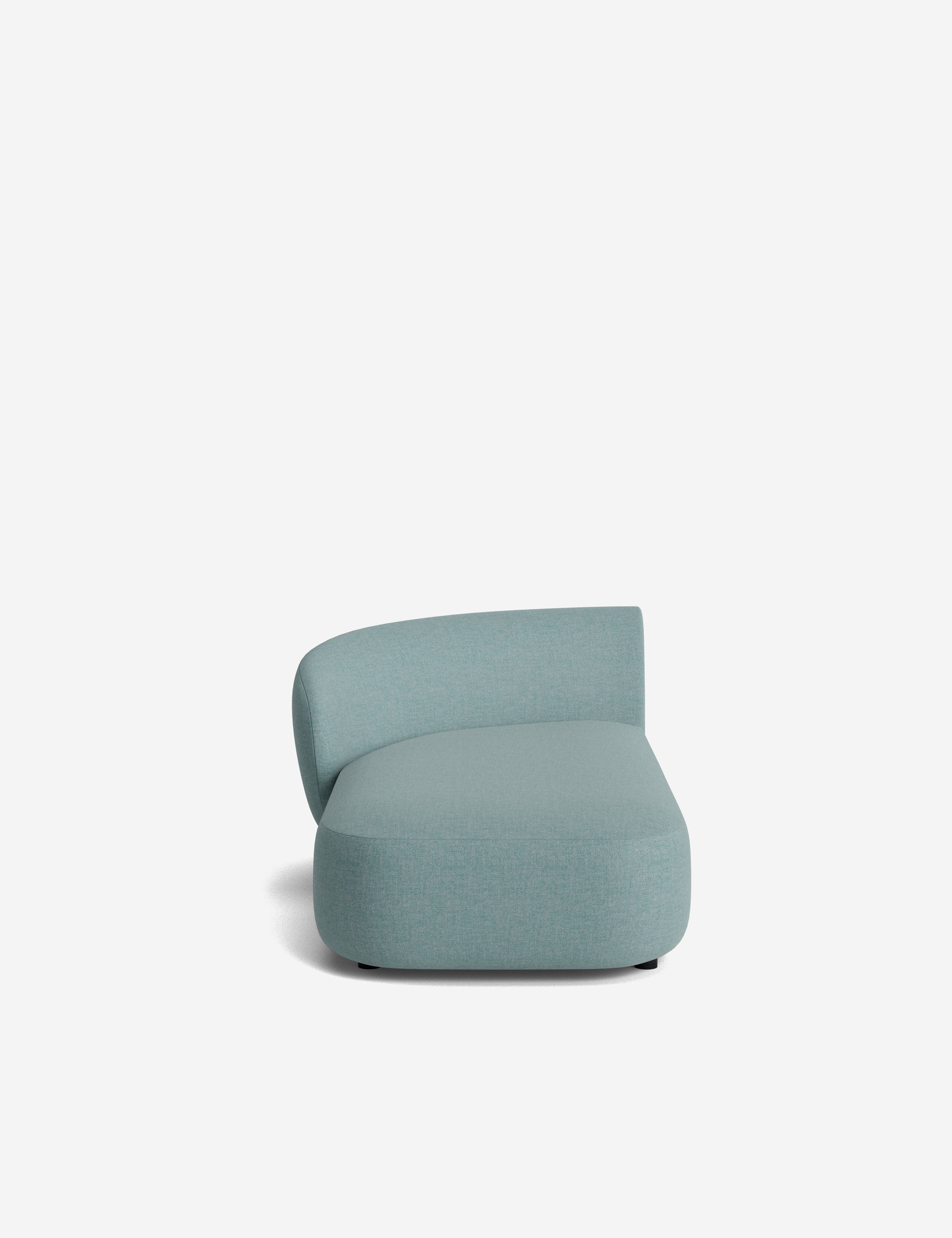Lulu and Georgia Claret Modular Left Chaise - view 193