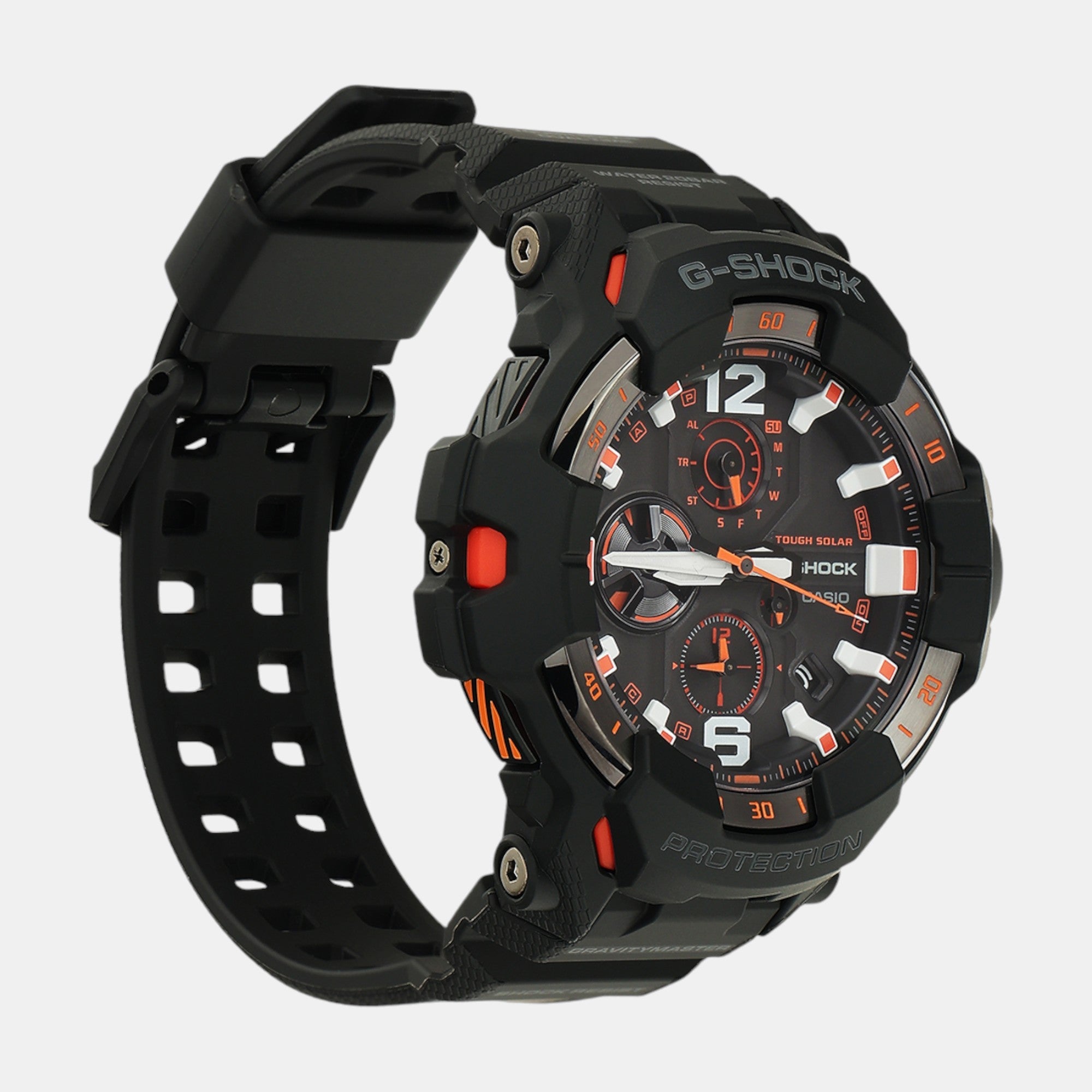 Casio G-Shock Men Quartz Grey Dial Analog Resin Watch G1568 - view 2