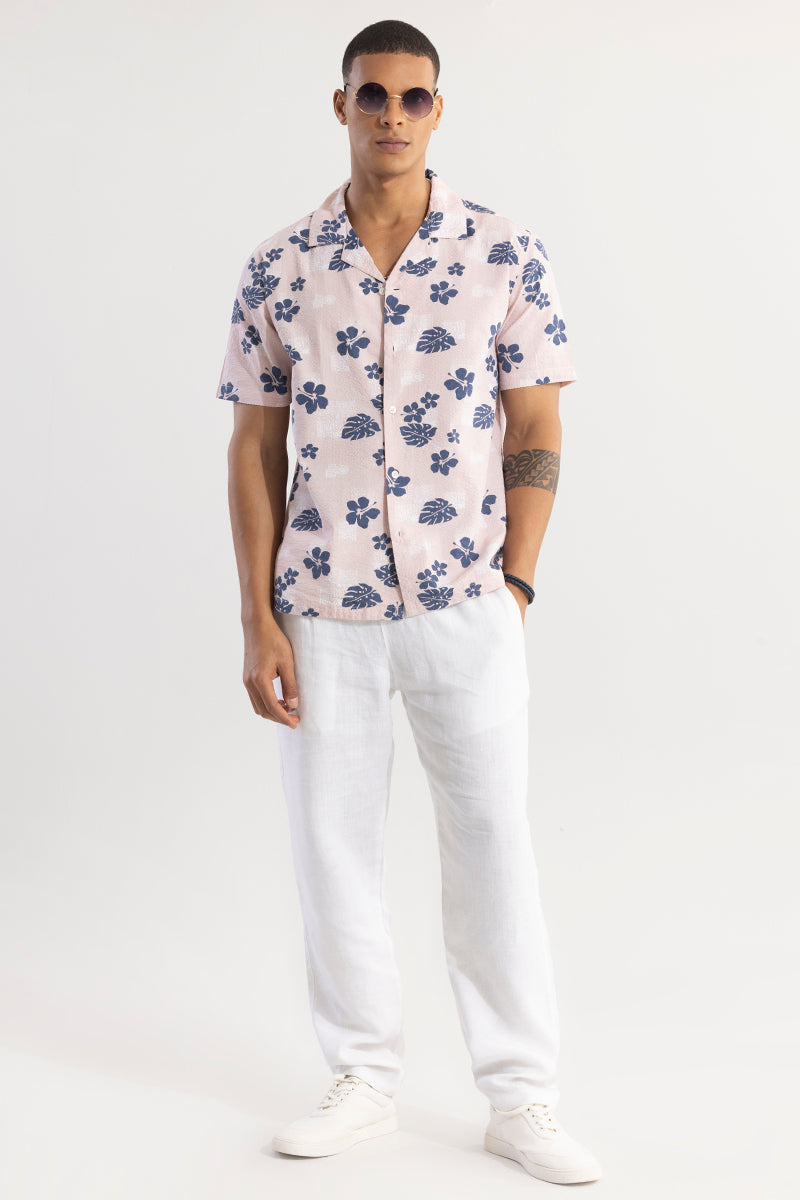 SNITCH Chestnut Pink Seersucker Shirt - view 3
