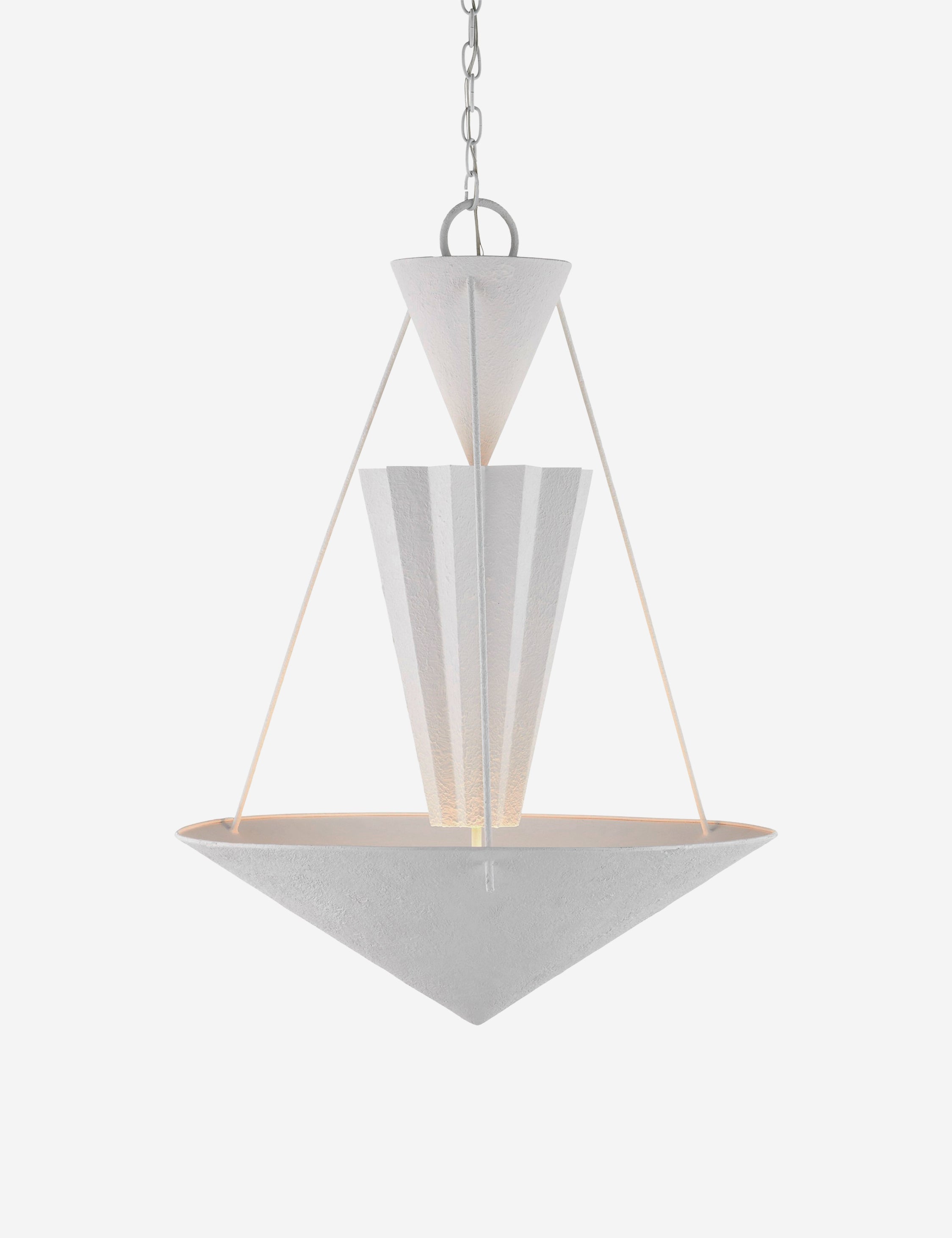 Lulu and Georgia Merriman Chandelier – White - view 2