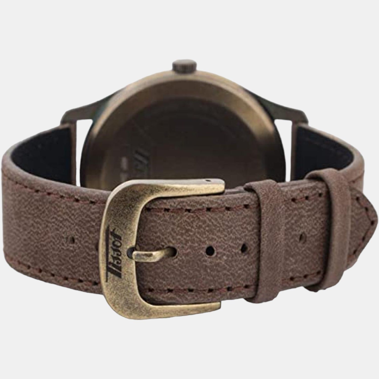 Tissot Heritage Visodate Men Analog Leather Watch T1184103605700 - view 4