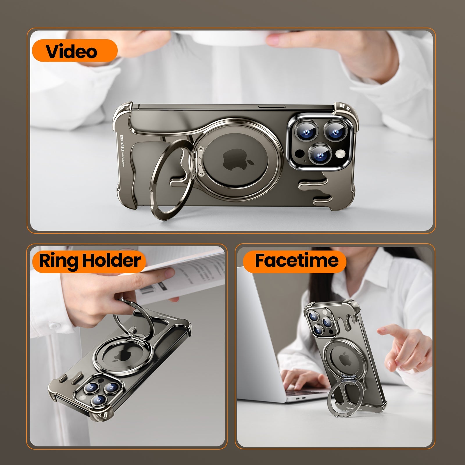 Million Cases Infinite Twist Bracket Metal Case - iPhone - view 11
