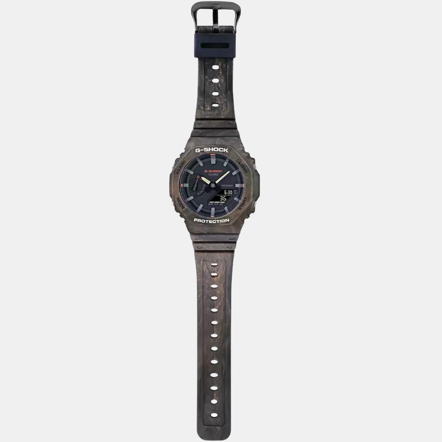 Casio G-Shock Men Quartz Black Dial Analog-Digital Resin Watch G1194 - view 6