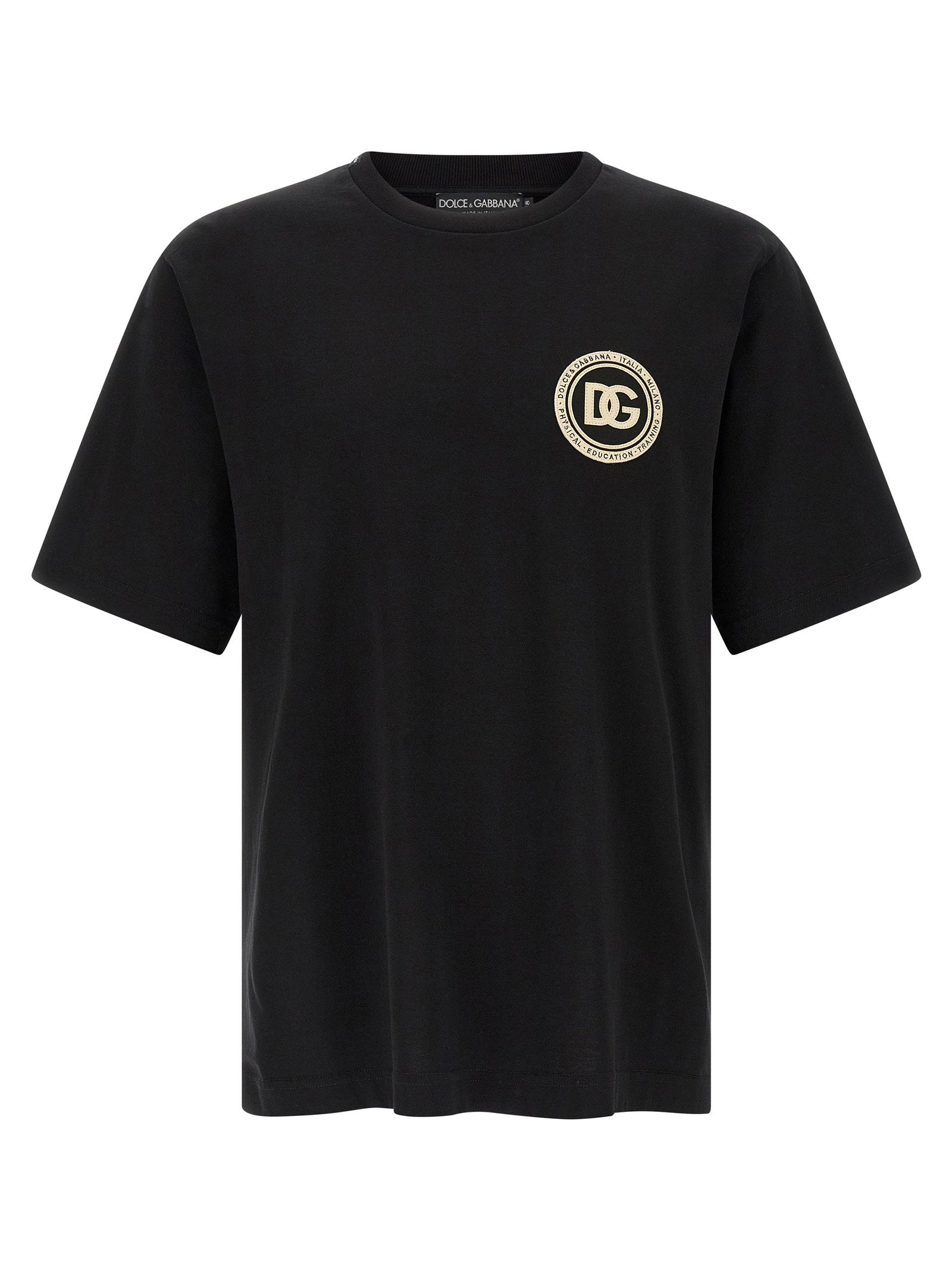 Dolce & Gabbana Dg Patch T-shirt – 100% cotton
