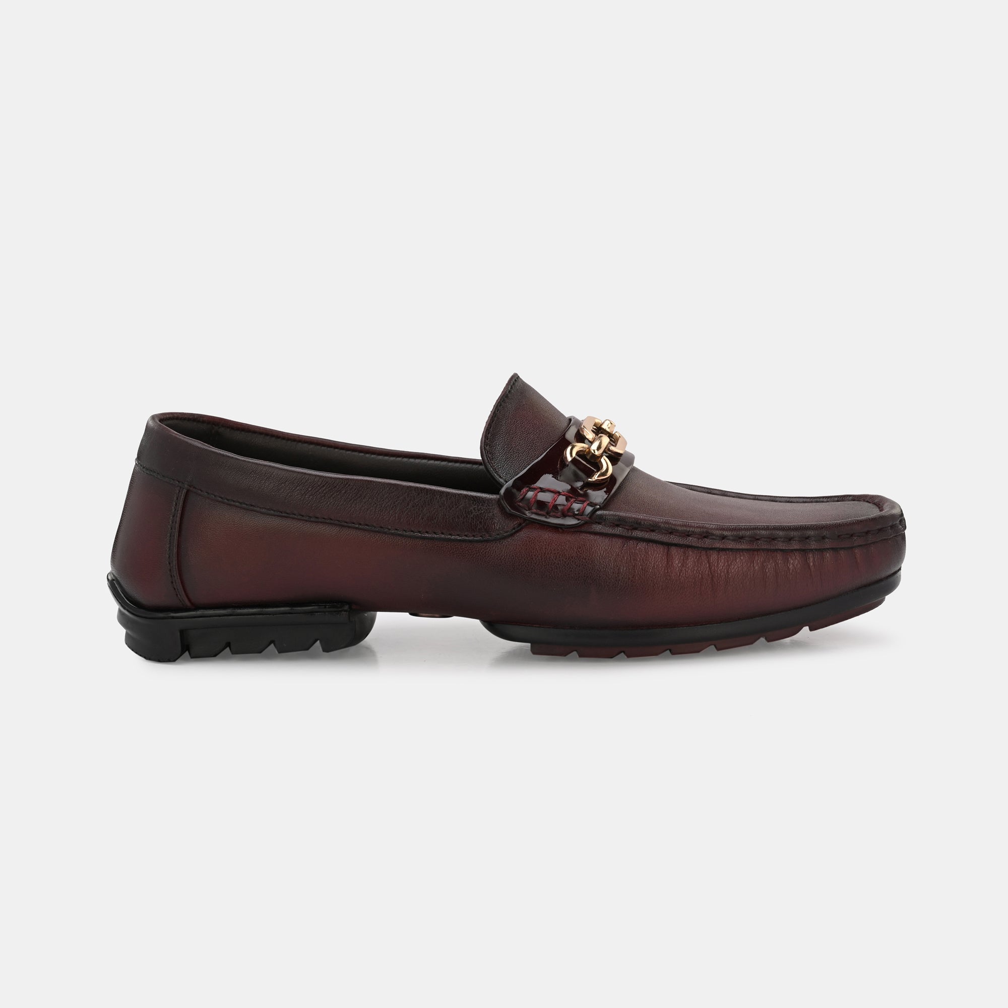 Cherry Buckled Loafers by Lafattio - view 2