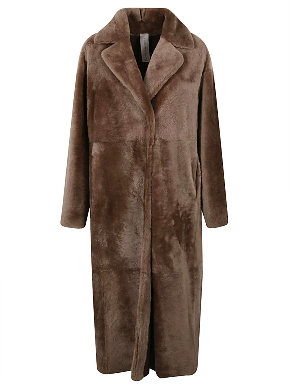 -neck slit behind – Furling By Giani V -neck, slit behind – Lambskin 100%