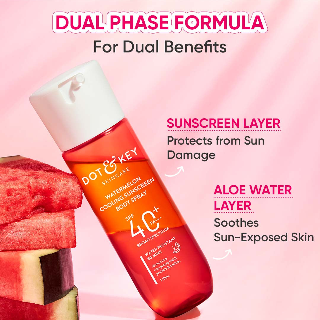Dot & Key Watermelon Cooling Body Sunscreen Spray SPF 40+ PA+++ - view 2