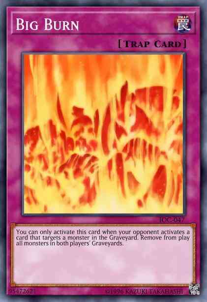 Yu-Gi-Oh! Big Burn - IOC-047 - Super Rare - 1st Edition