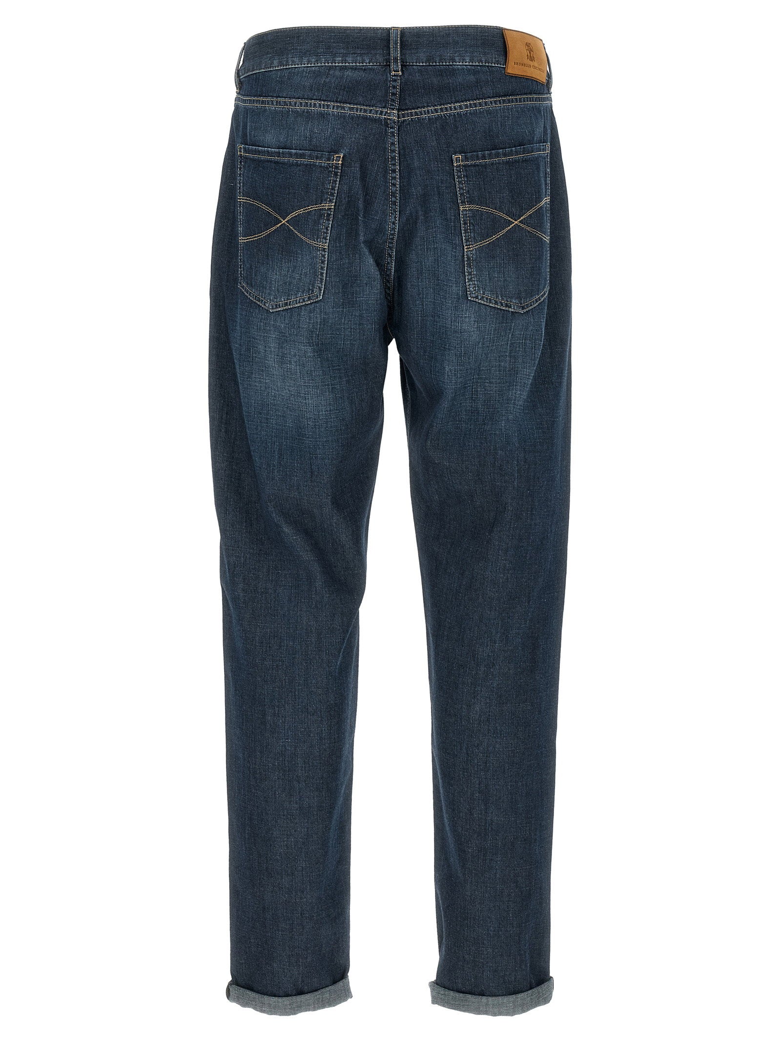 Brunello Cucinelli Jeans Denim Old – 100% cotton - view 2