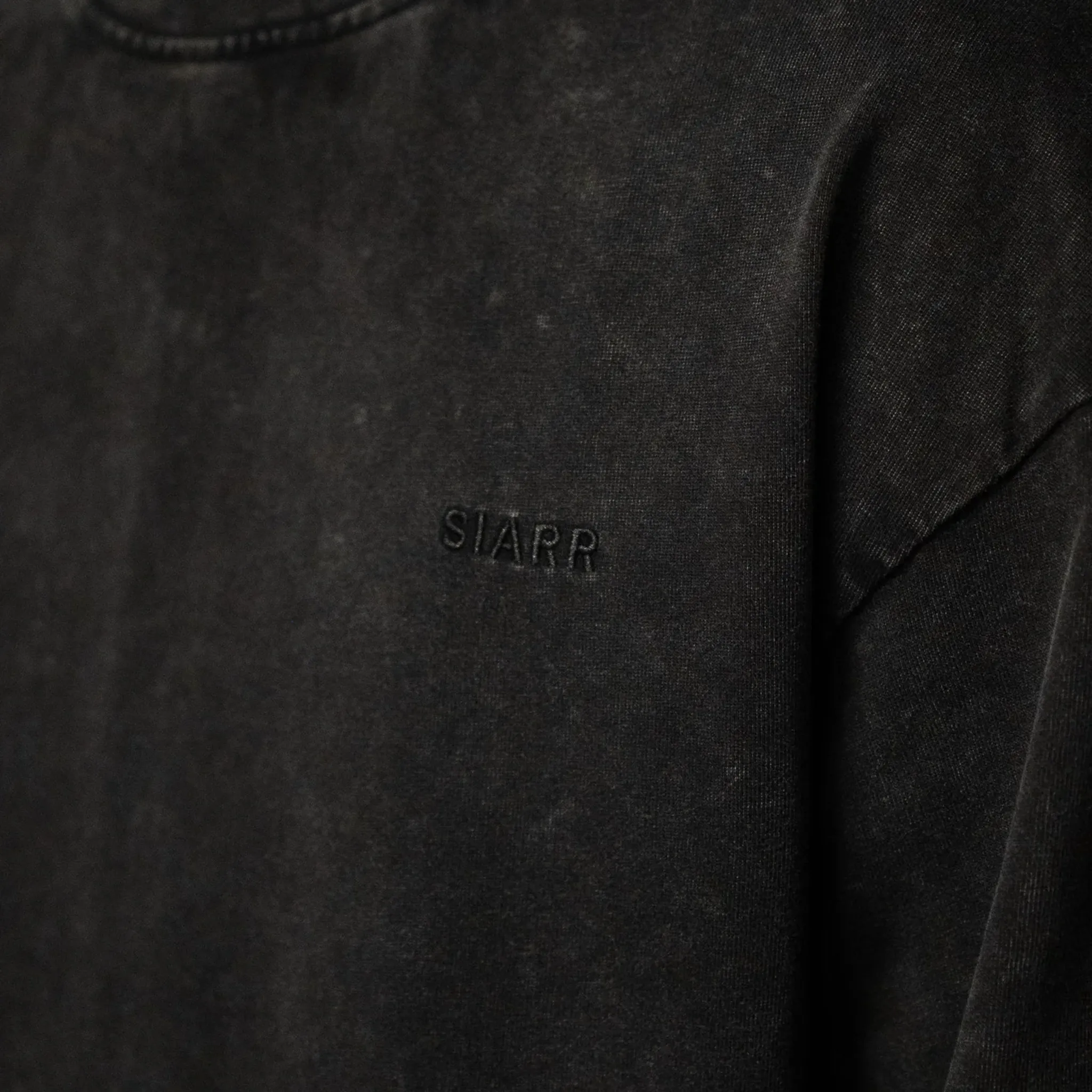 SIARR L/S Washed Black T-Shirt - view 6