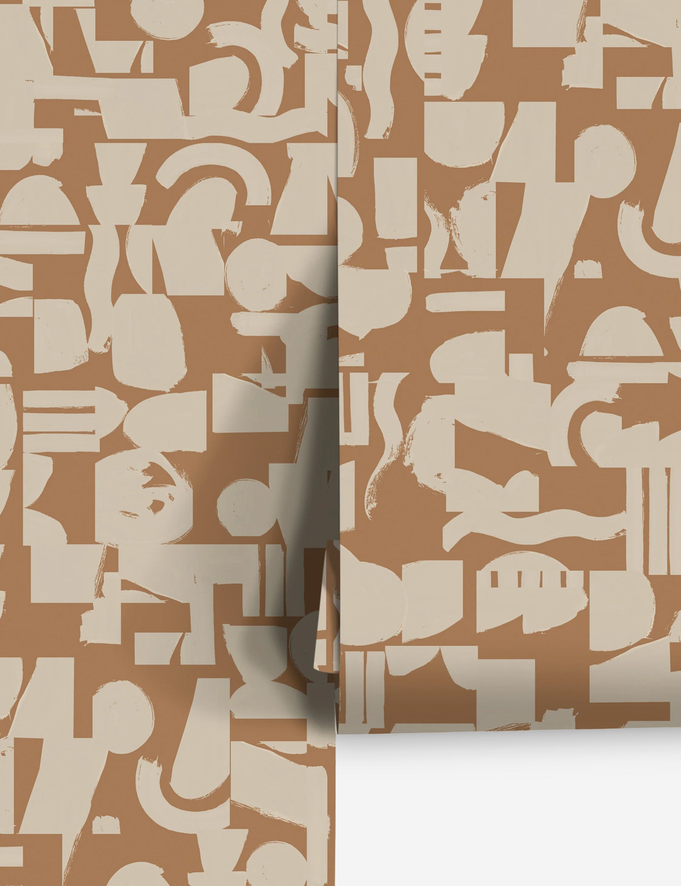 Lulu and Georgia Organic Shapes Wallpaper by Sarah Sherman Samuel