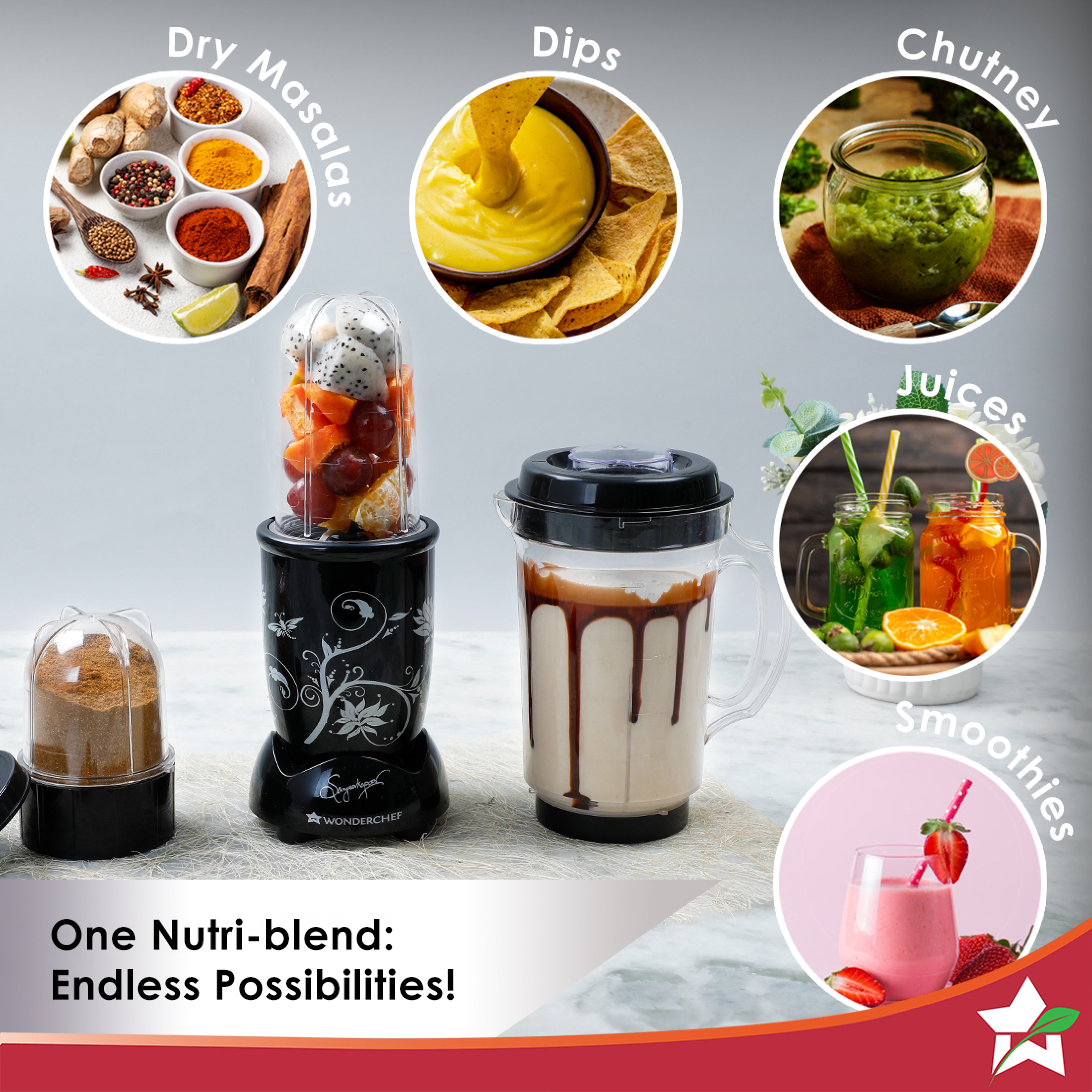 Wonderchef Renewed Nutri-blend | 400W | 22000 RPM - view 4