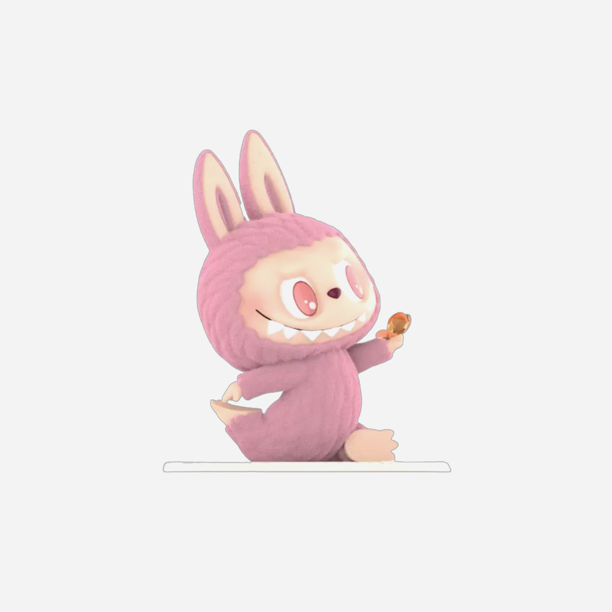 Pop Mart The Monsters Labubu Lazy Yoga Series Confident Figure